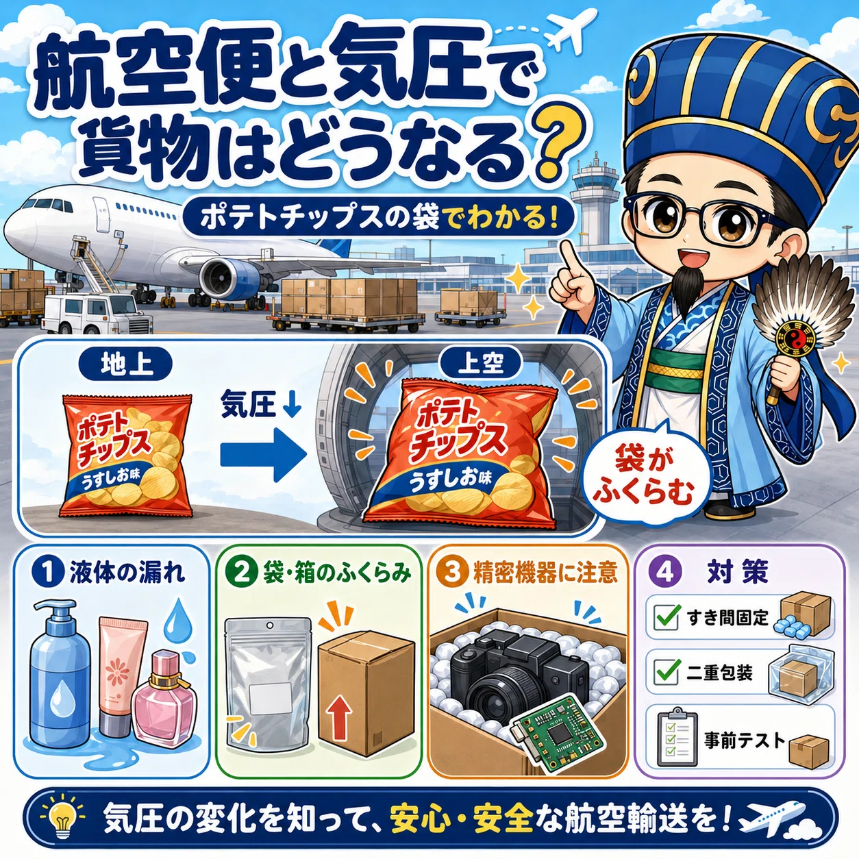 飛行機 貨物 室 温度