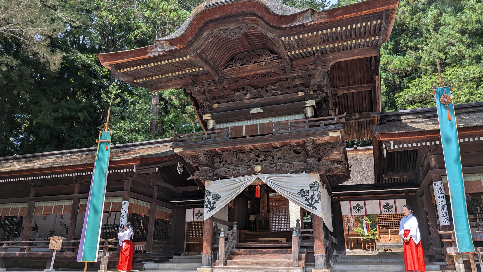 吉川　啓示、大島諏訪神社、希少な額装用画集より、新品高級額装付、状態良好 諏訪大社四社を巡ったら、予定どおりだったのは順番だけ｜こむぎ｜神社
