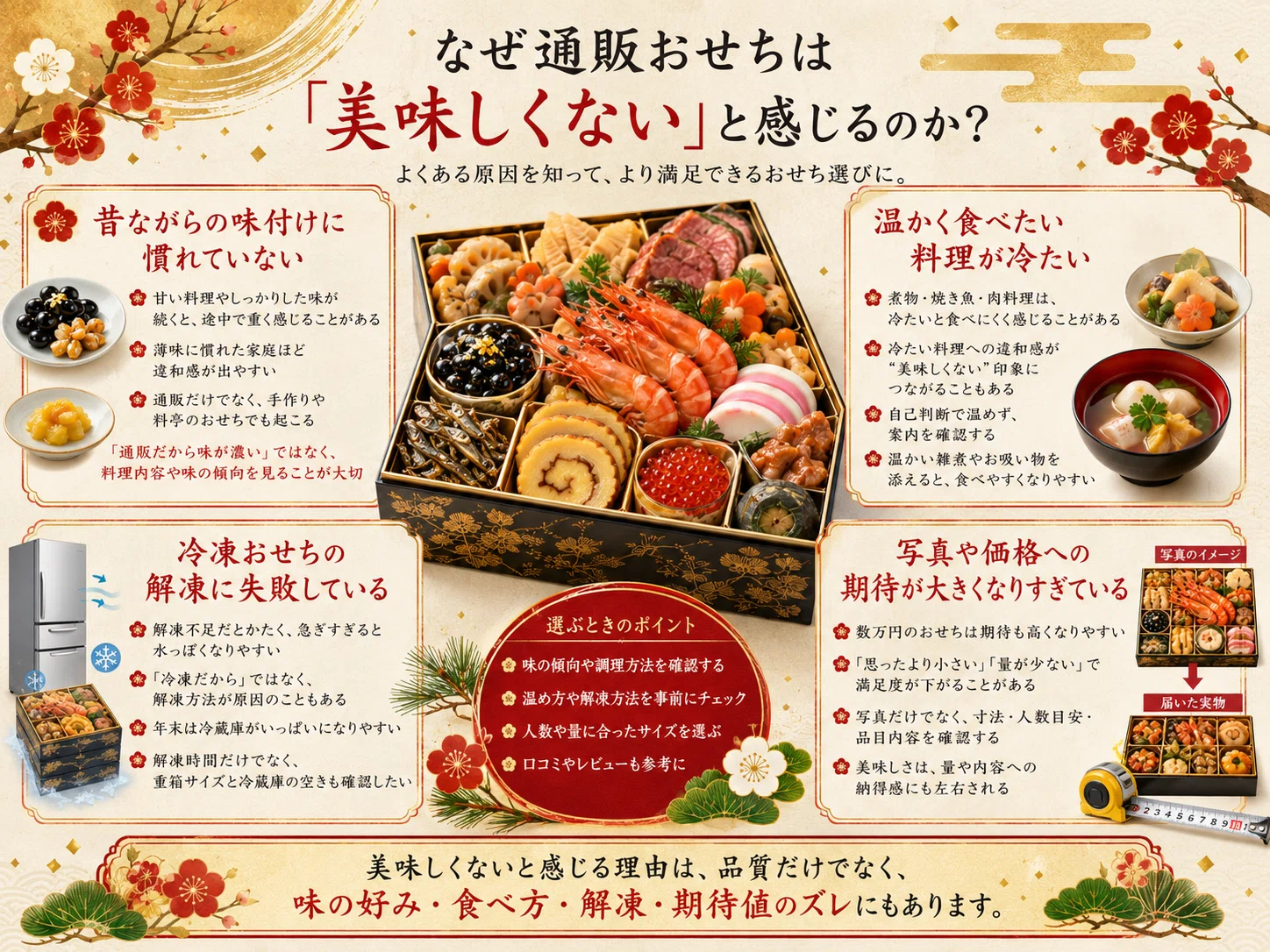 おせち 通販 ひどい