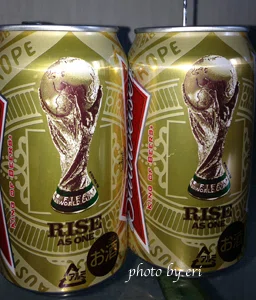 Budweiser ワールドカップデザイン缶2014｜ビール散歩大好き