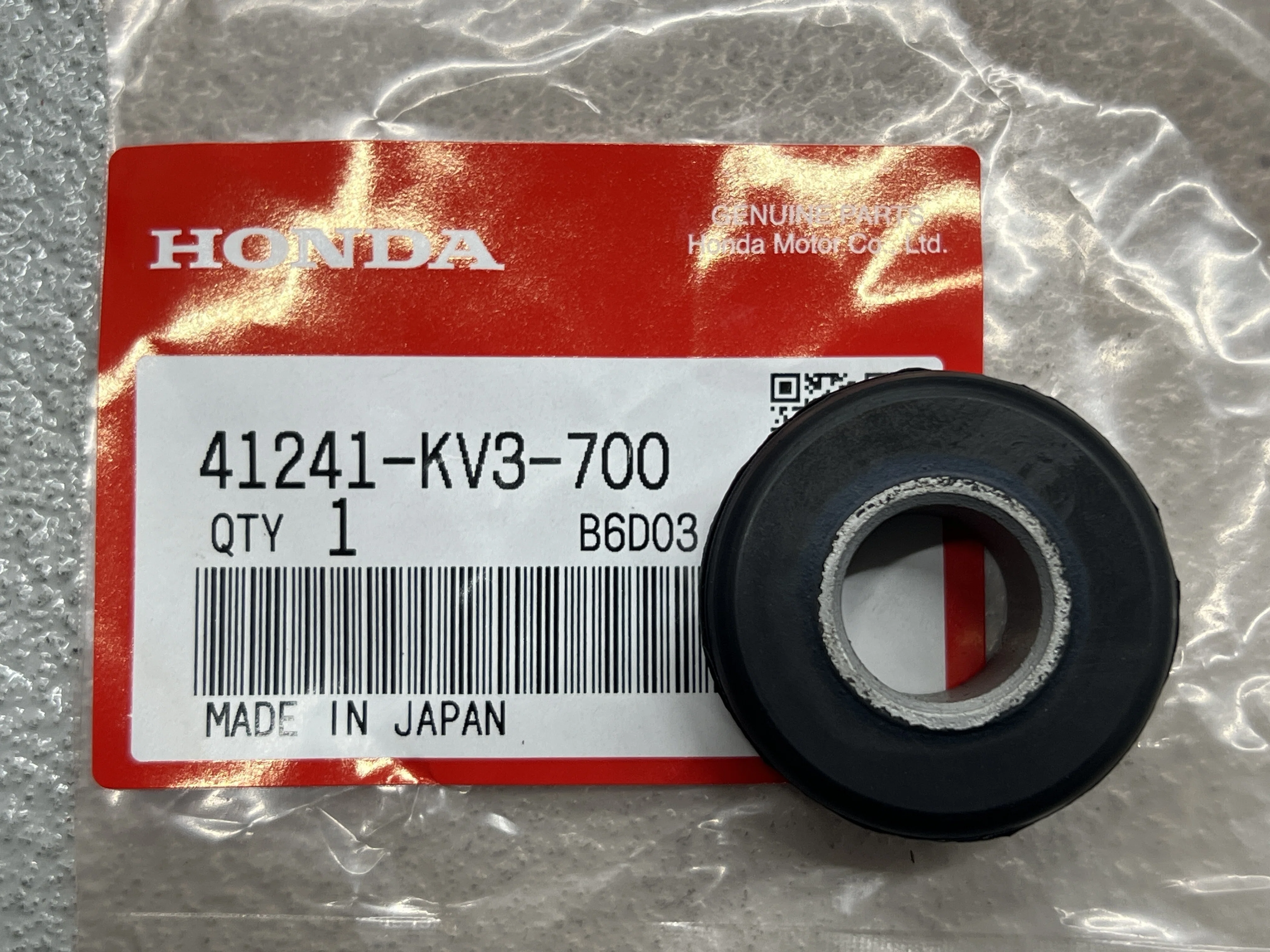 HONDA 純正 ホイールダンパー 41241-KV3-700 5個セット HONDA 丸型リアホイールダンパー（NSR250R用）41241-KV3-700 1380円