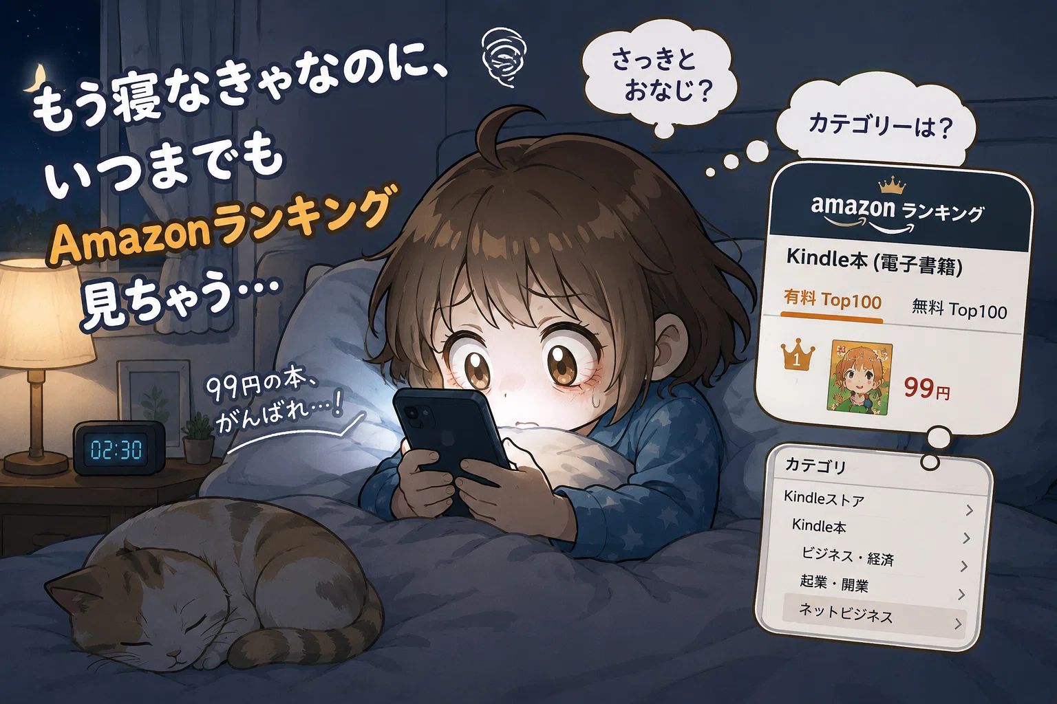しん.あ様ご相談ページ Kindleの新刊を出した夜、1時間おきにAmazonを開いていたあなたへ
