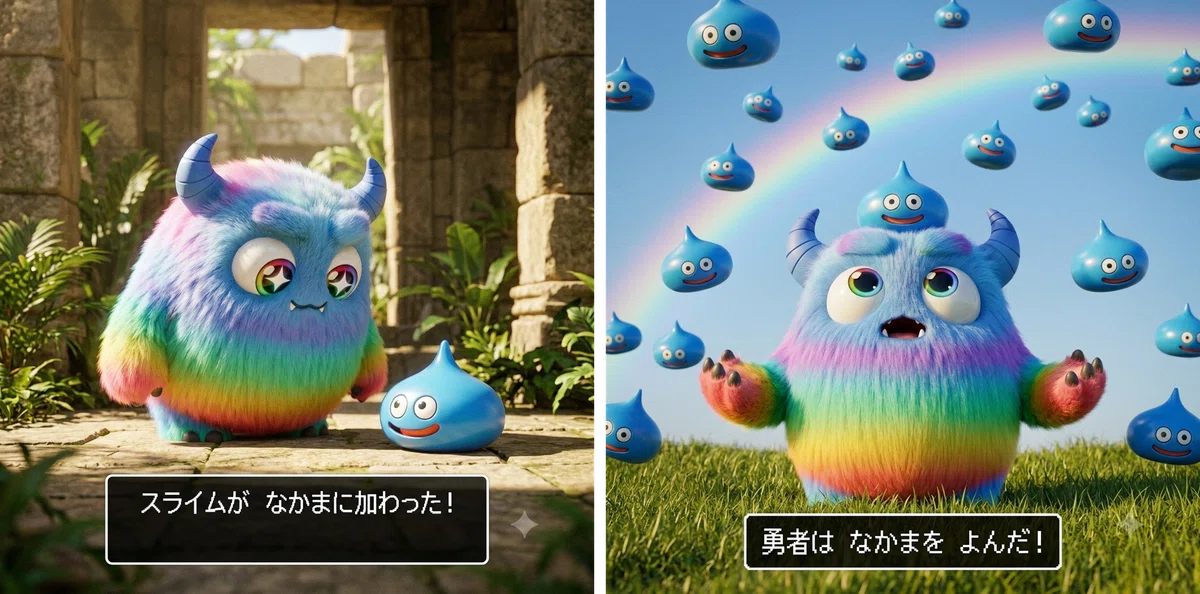 渋谷・原宿に「モンスター」が出現！ドラクエ 40 周年コラボ「ジェミニ