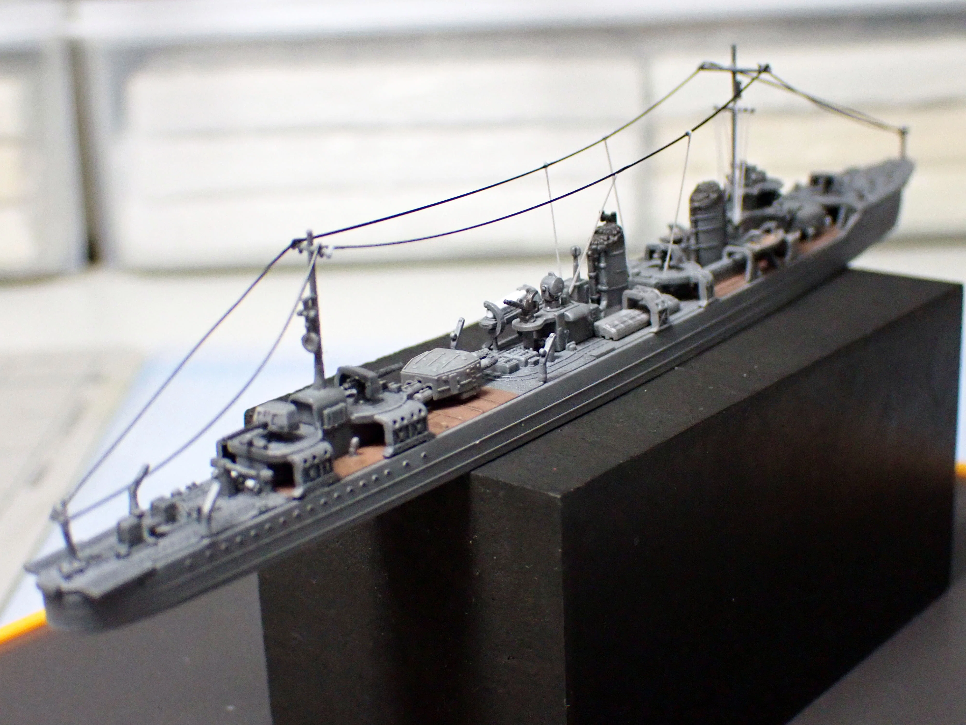 空中線は一日にして成らず：ヤマシタホビー 1/700 駆逐艦睦月