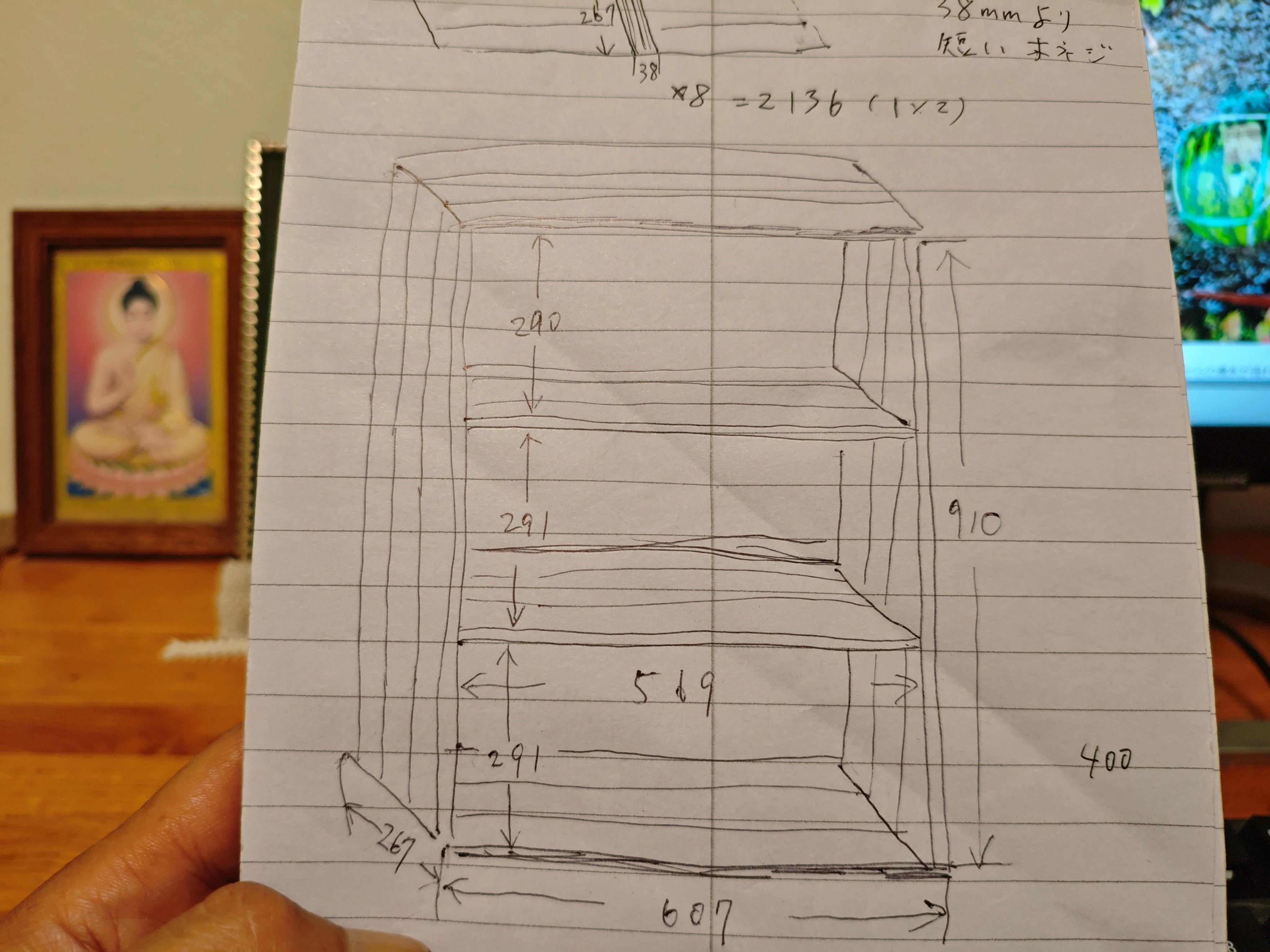 園芸用品棚を自作した（再び長編DIY日記）｜ごあ（宇宙でひとりぼっち）