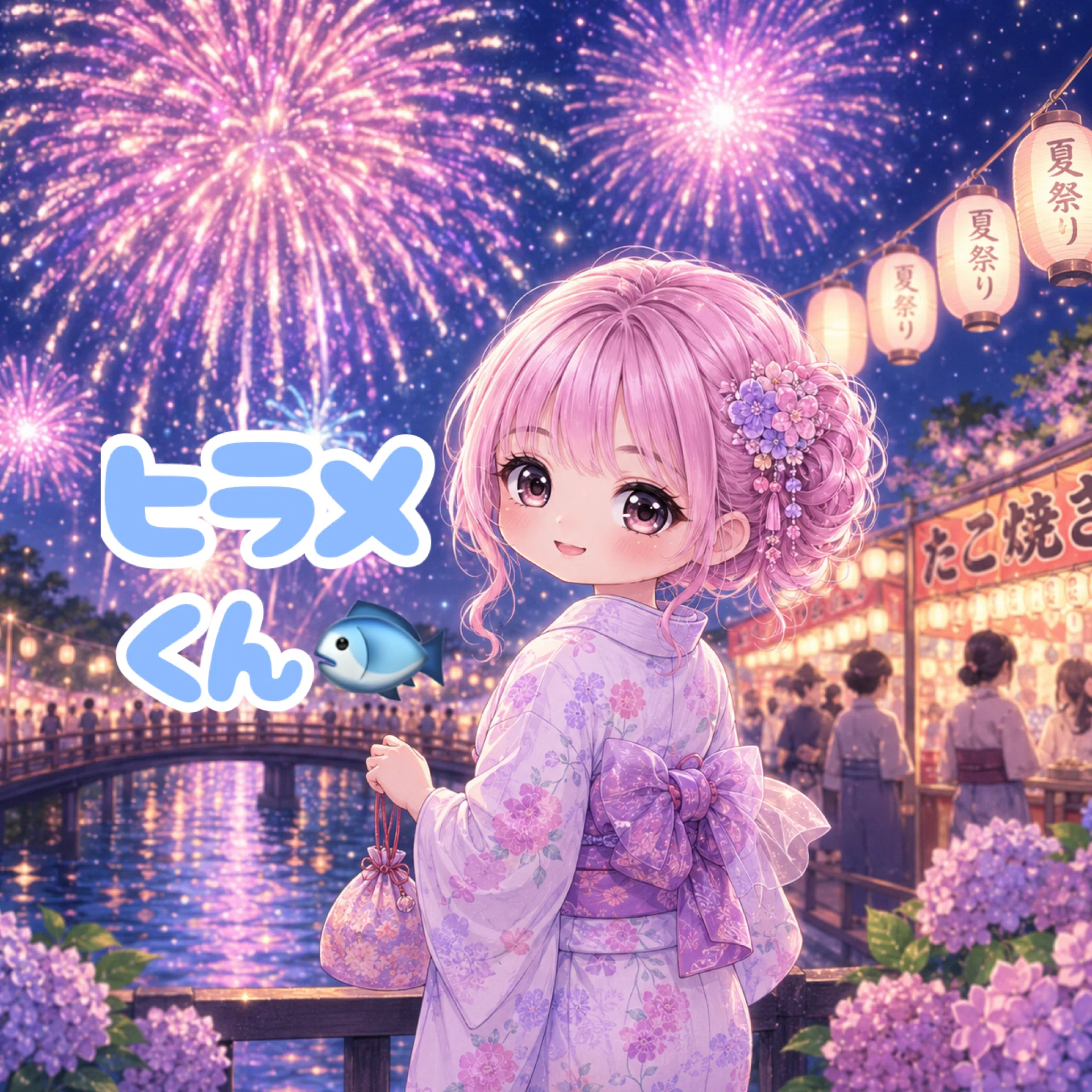 2026年8月枠内ｱｲｺﾝ♡｜はなちゃん♡🦄🍭