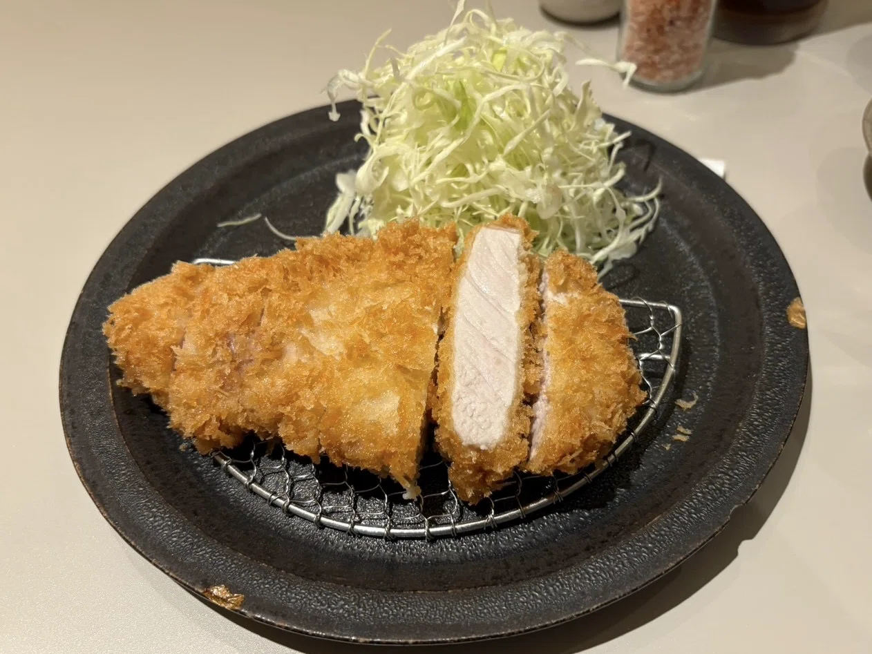 旅行記】北新地の絶品とんかつ｜大阪旅行_02🐖♡｜みかん牛乳