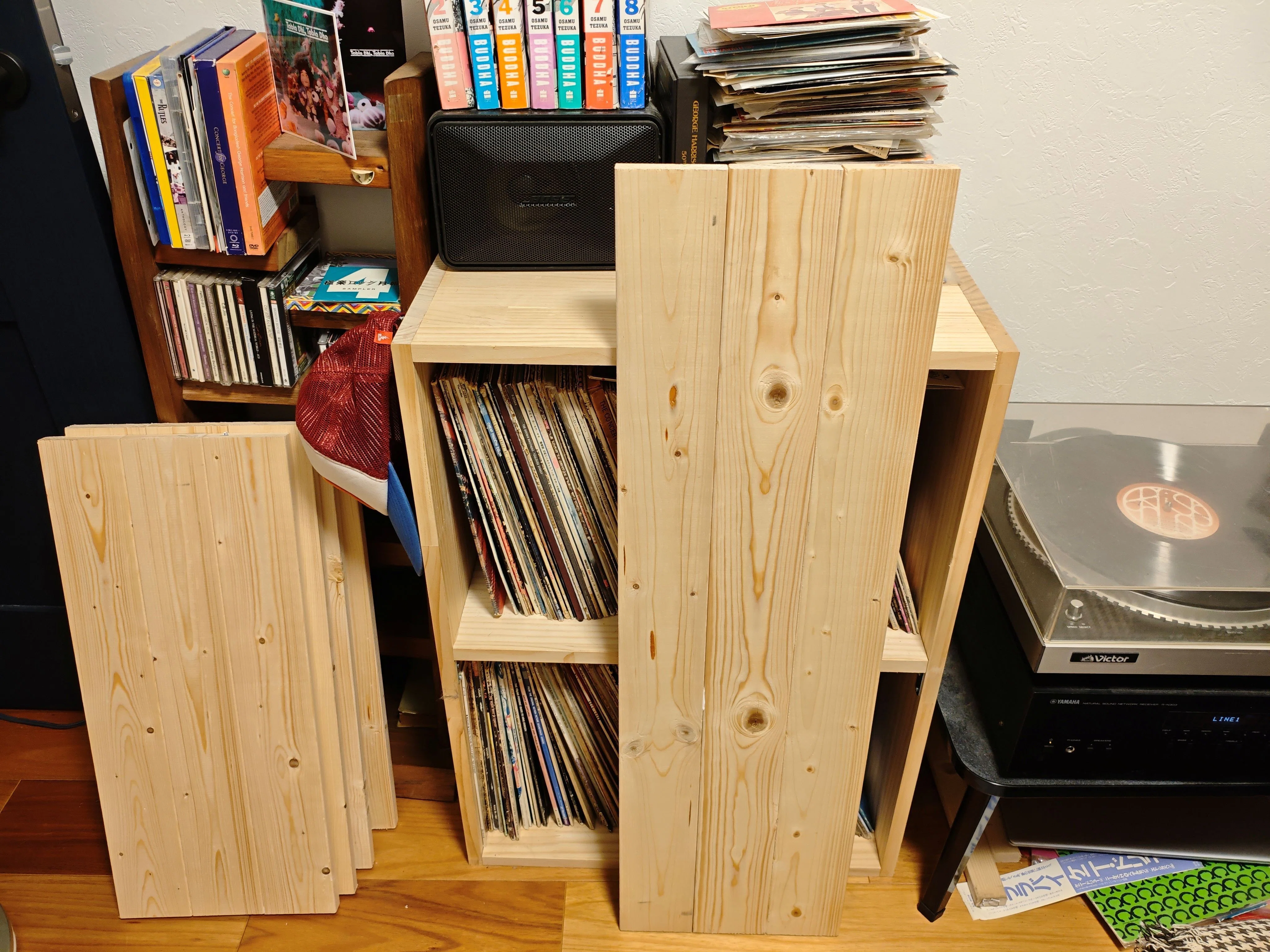 園芸用品棚を自作した（再び長編DIY日記）｜ごあ（宇宙でひとりぼっち）