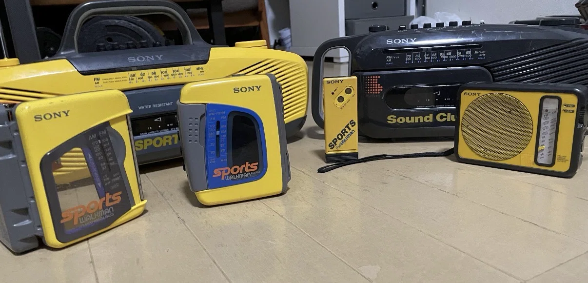 sony sportsのラジカセ cfm-101の修理｜オーディオラボいきもの