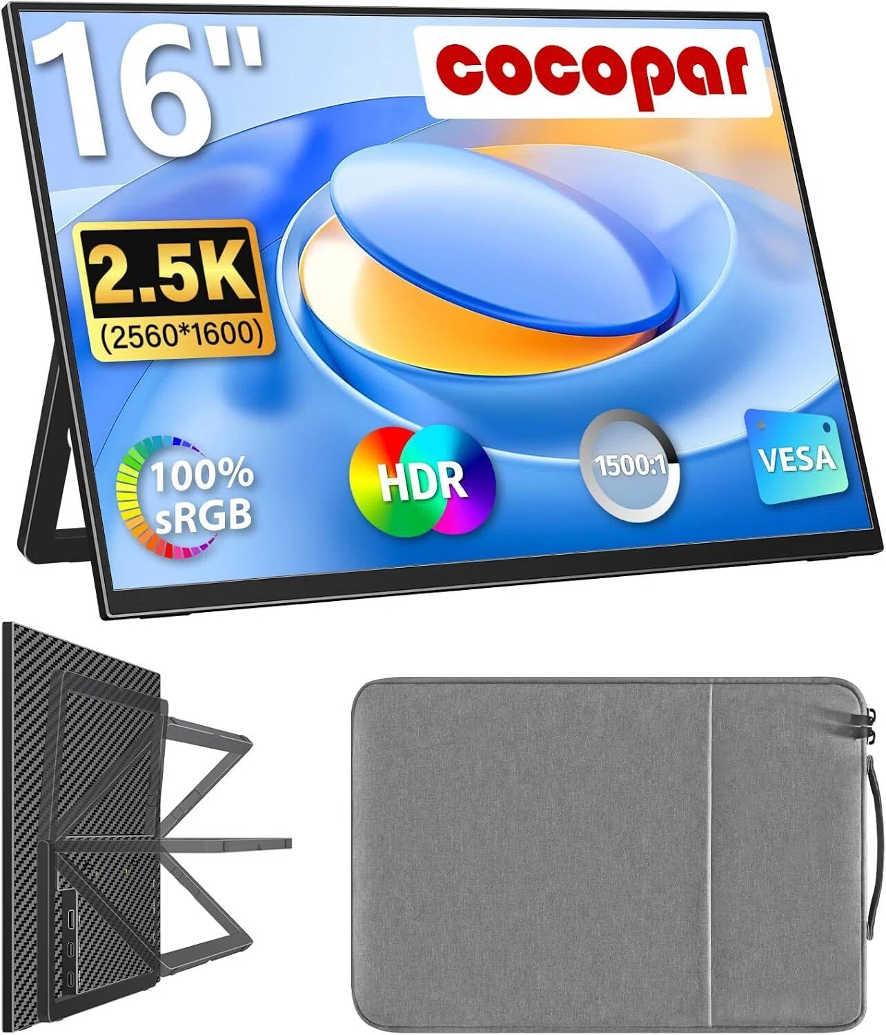 cocopar モバイルモニターのおすすめ10選 サイズ・解像度・給電方式で