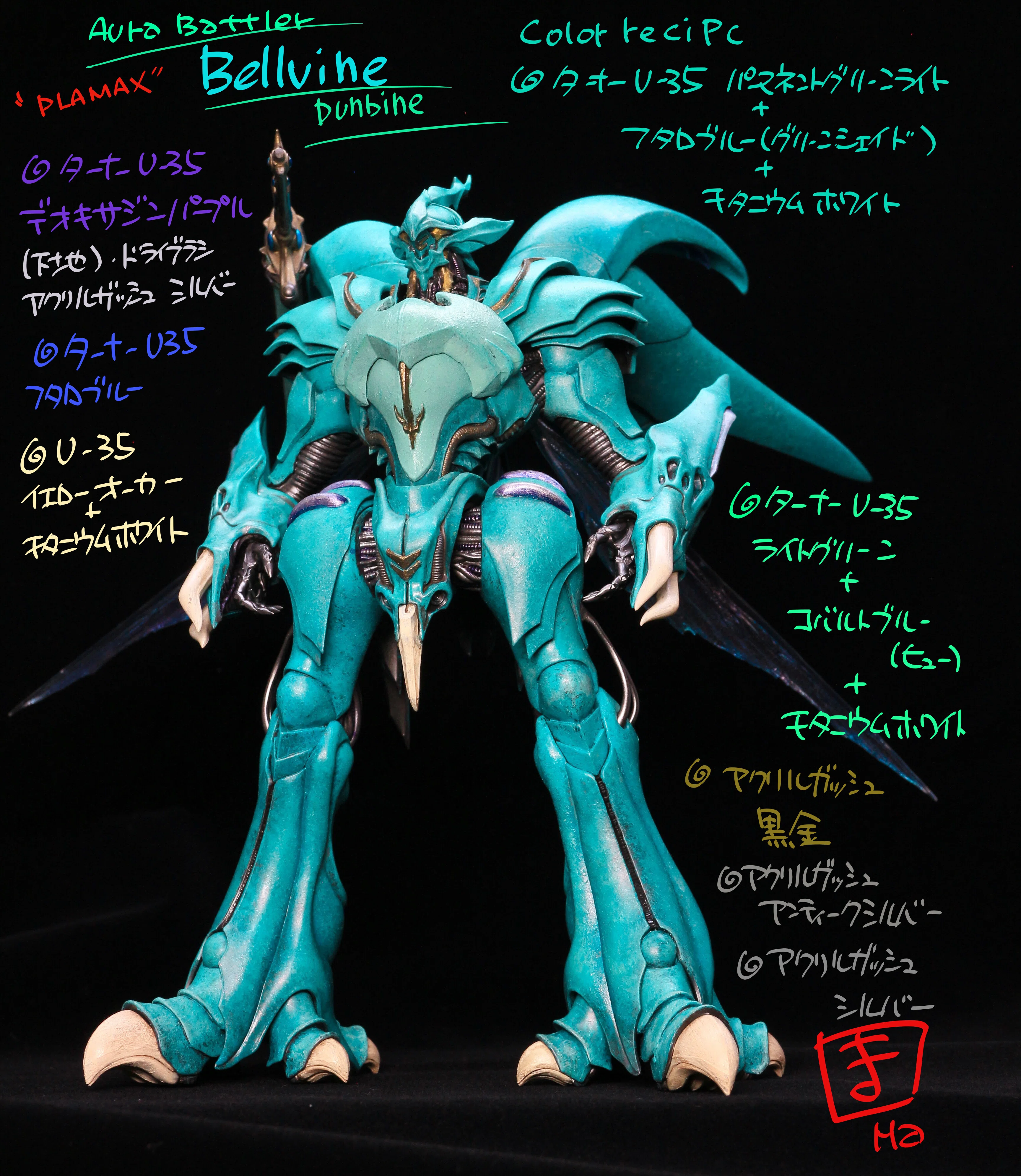 PLAMAX Aura Battler Bellvine ｜Ma