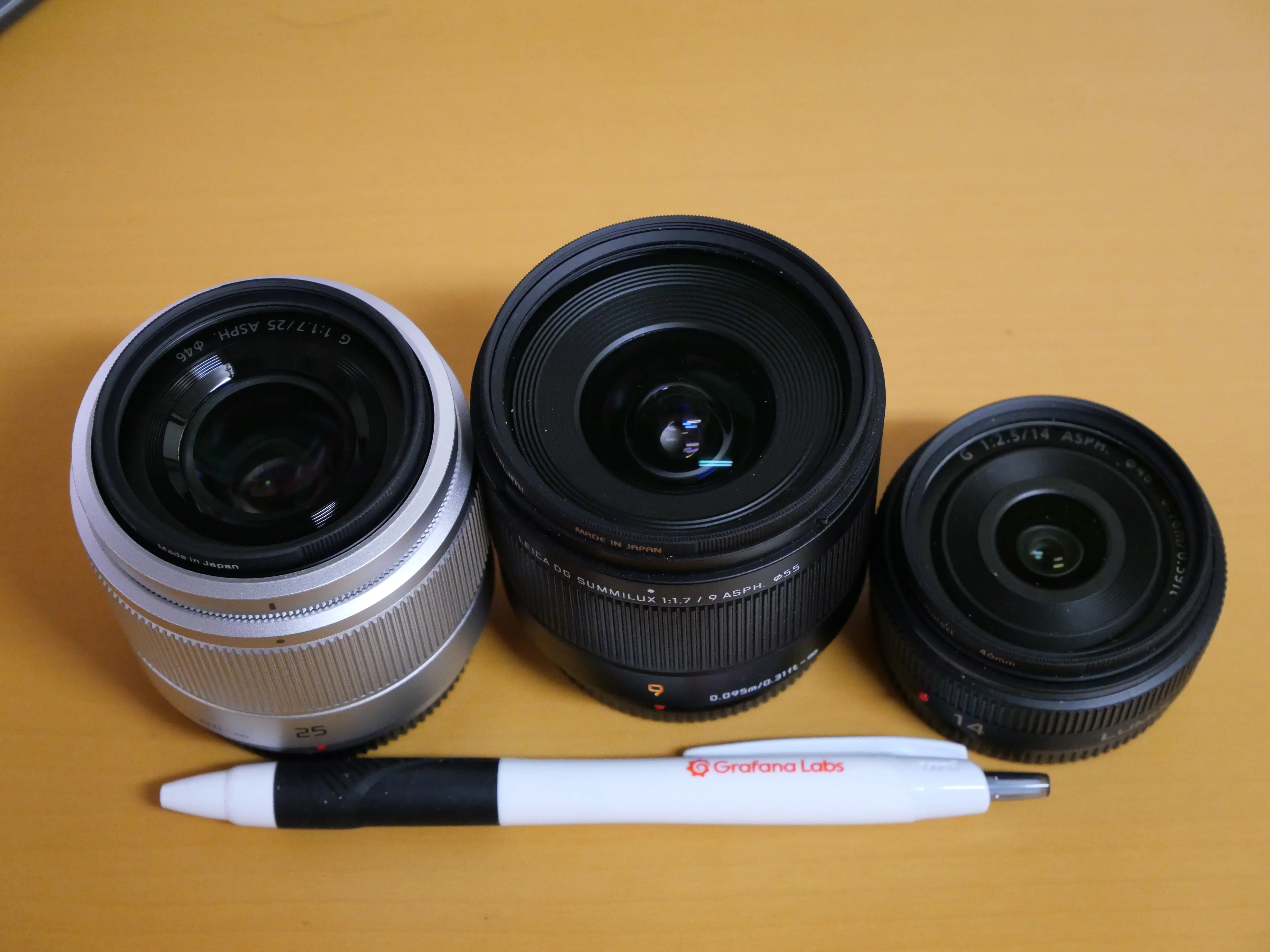 LUMIXの単焦点9mm/1.7,14mm/2.5,25mm/1.7 -- 25mmの試写とボケ｜谷山