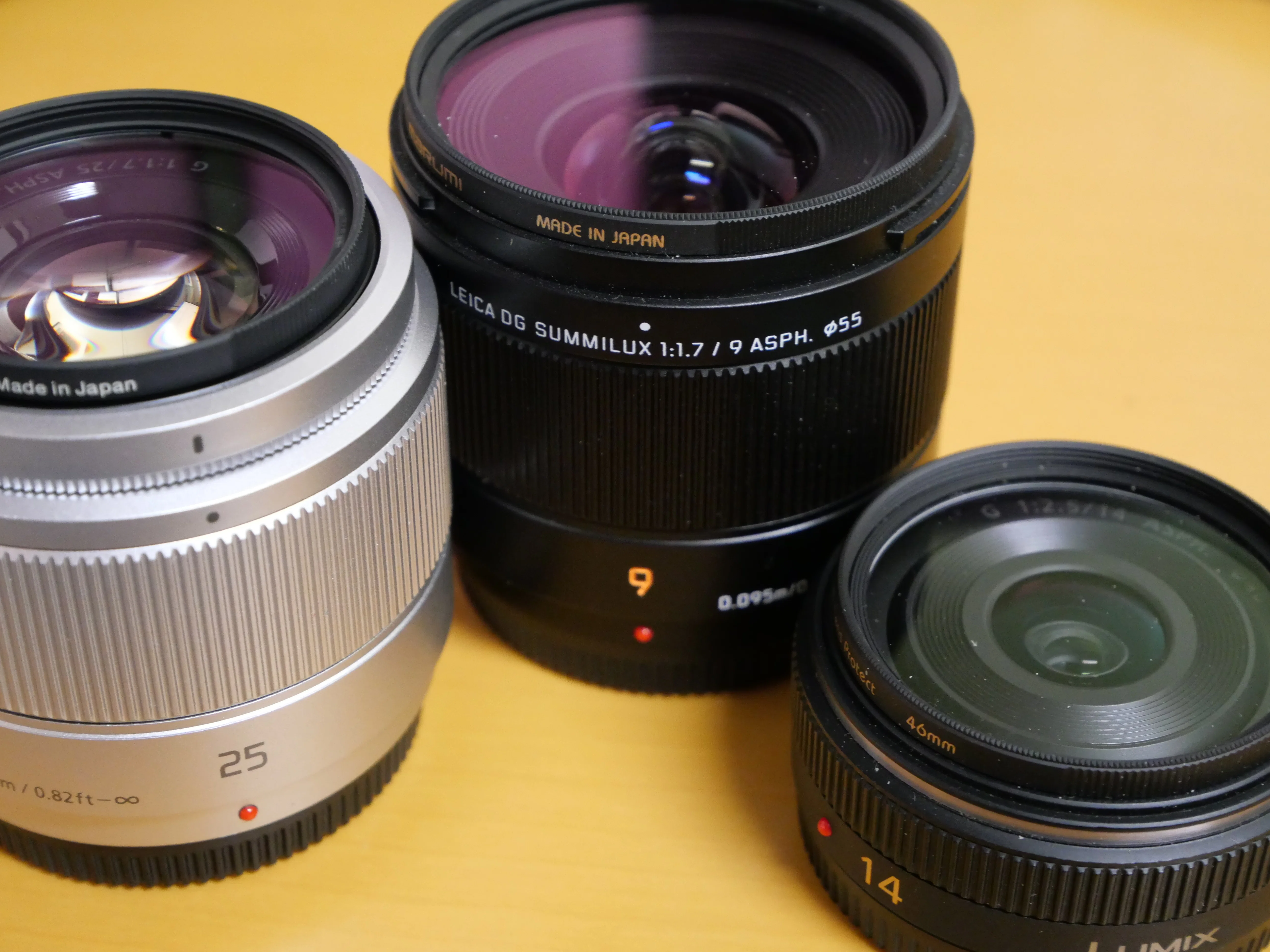 LUMIXの単焦点9mm/1.7,14mm/2.5,25mm/1.7 -- 25mmの試写とボケ｜谷山