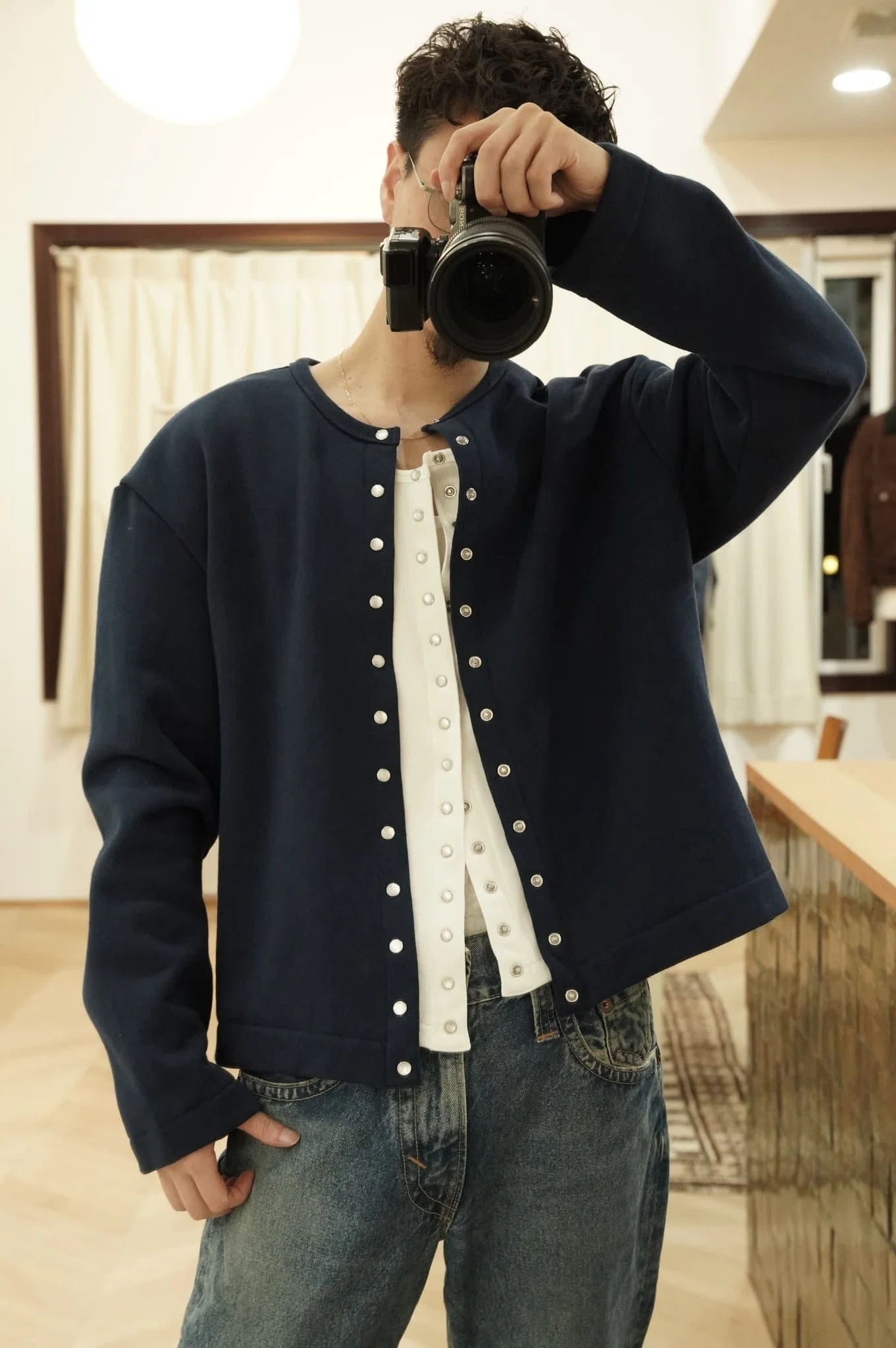 ダ*ジ様 CLASS 26aw レイヤードカーディガン 問いを忍ばせたカーディガン。｜Laurence Journal