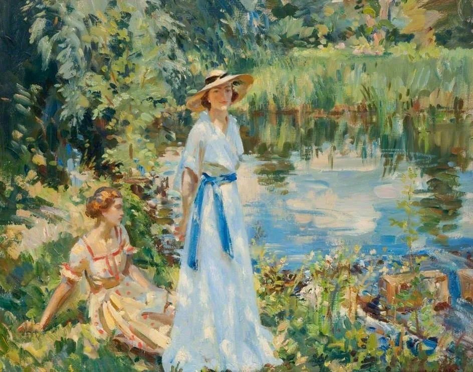 今回は、Pinterestからこの絵が送られてきました。Wilfrid Gabriel de