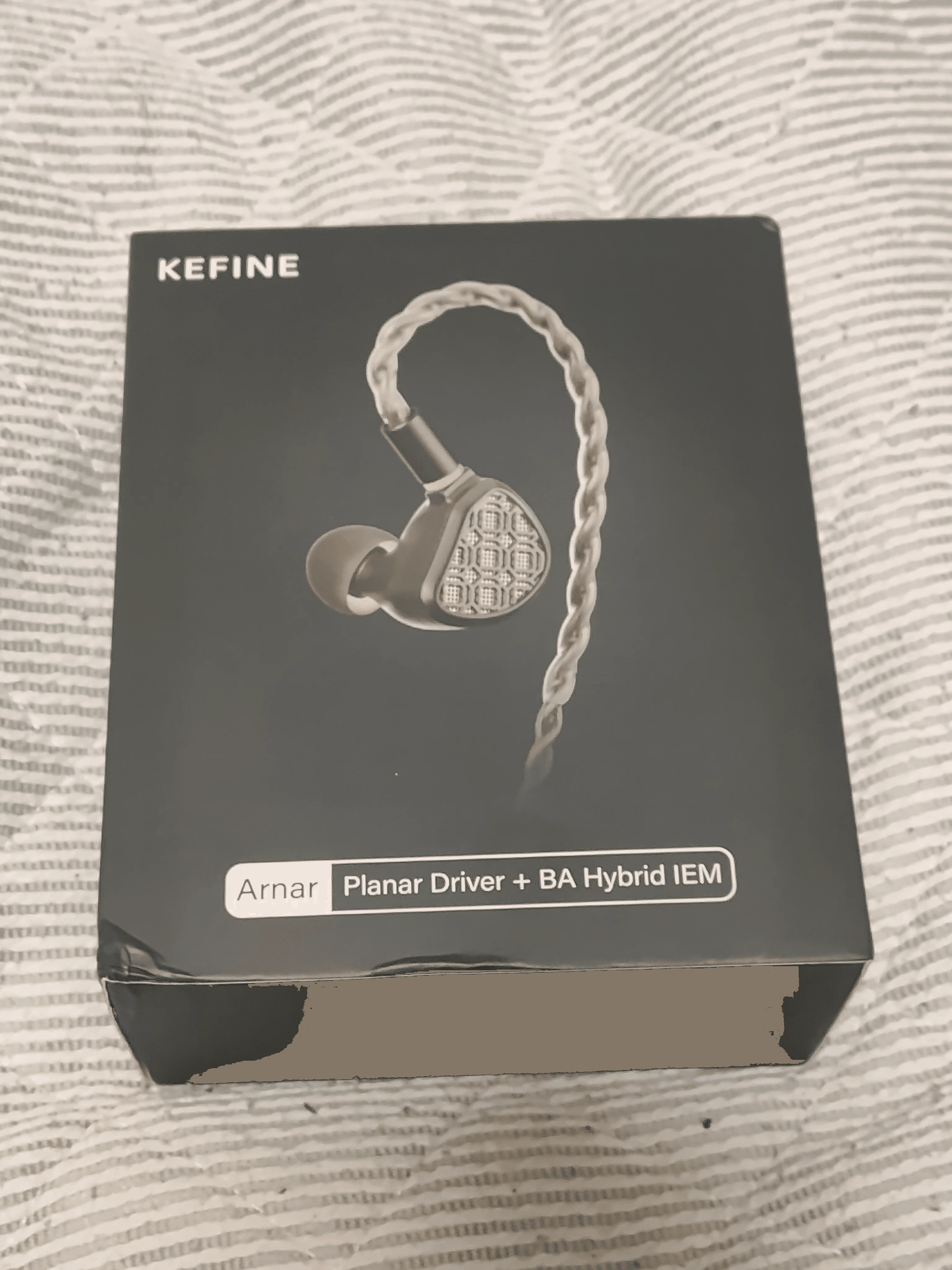 KEFINE Arnar（アルナー）詳細レビュー。14.5mm平面駆動×Knowles BAが
