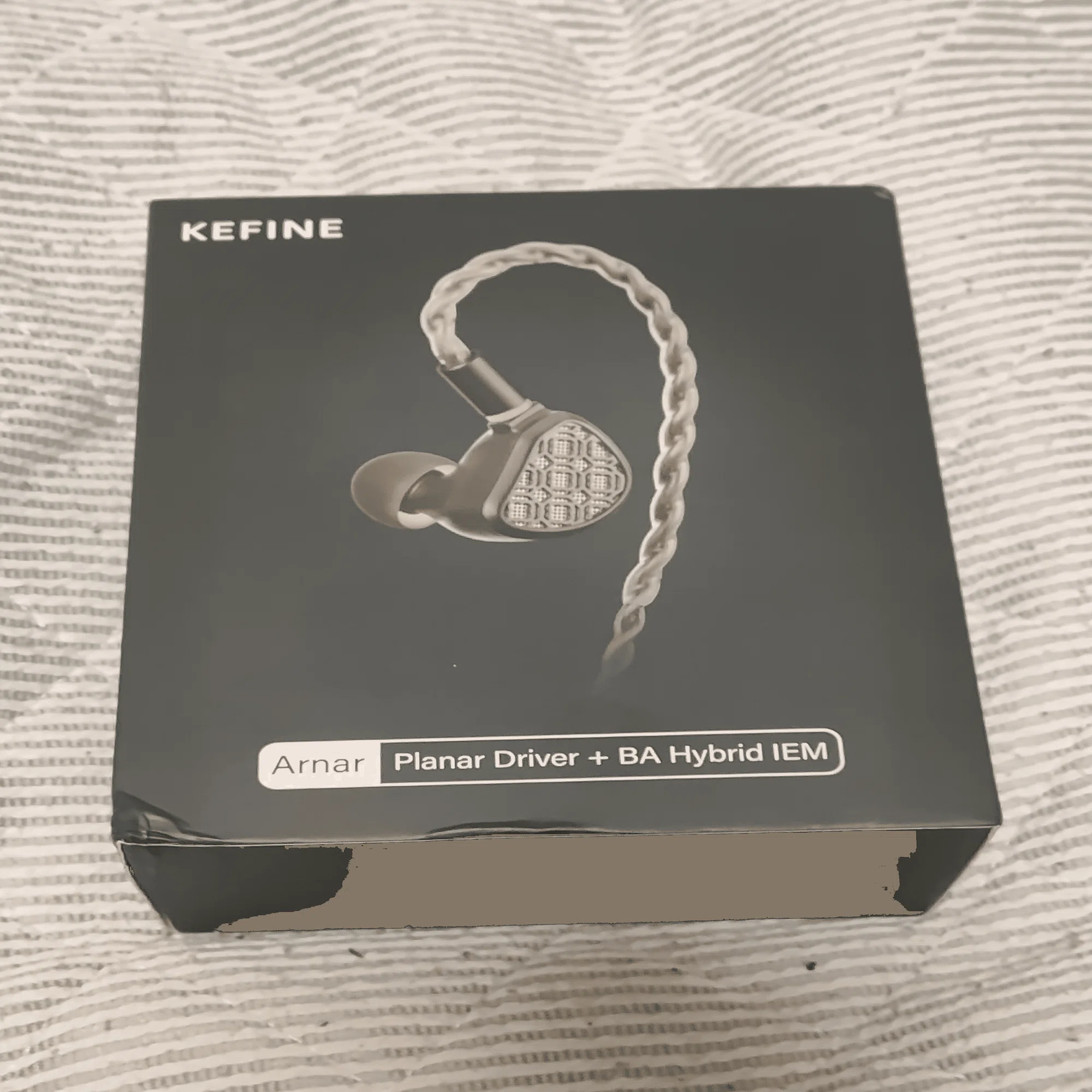 KEFINE Arnar（アルナー）詳細レビュー。14.5mm平面駆動×Knowles BAが