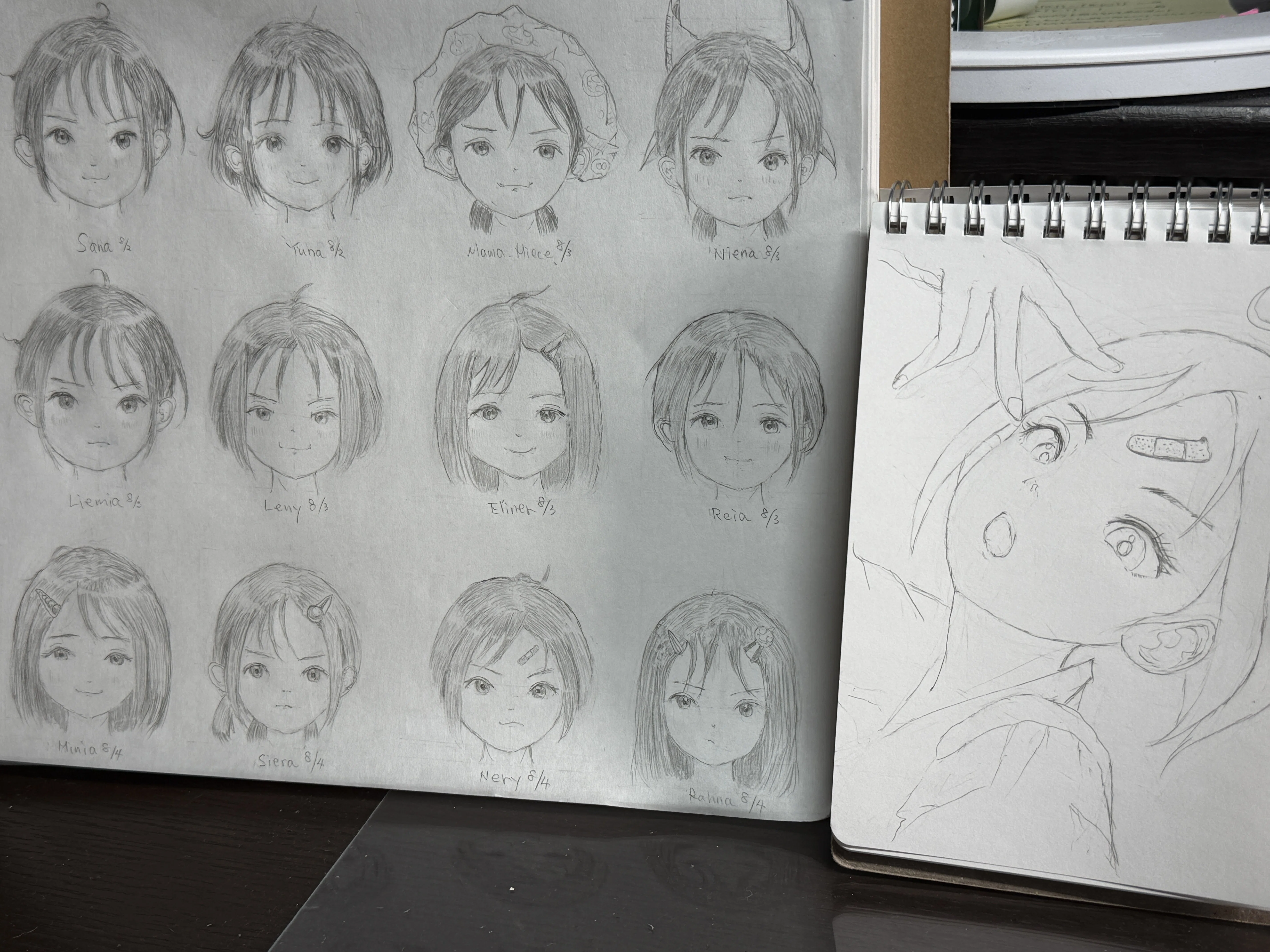キャラ12人の絵を描いてみたものの。。｜シライワマサトモ