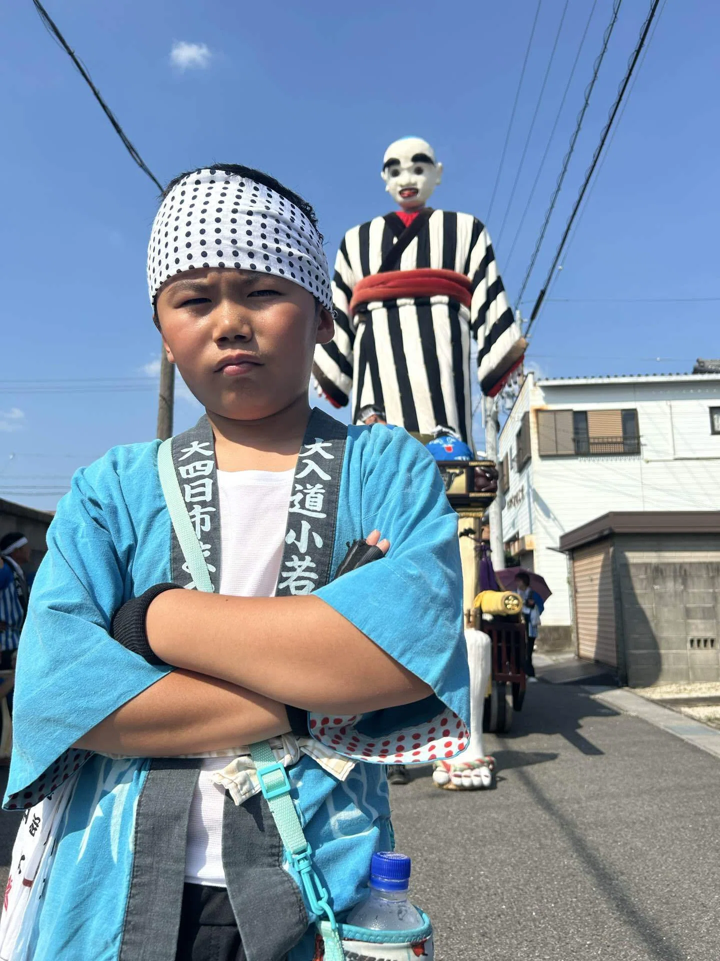 大四日市まつりで「大入道」の太鼓デビュー！｜ Kuniaki Matsunaga