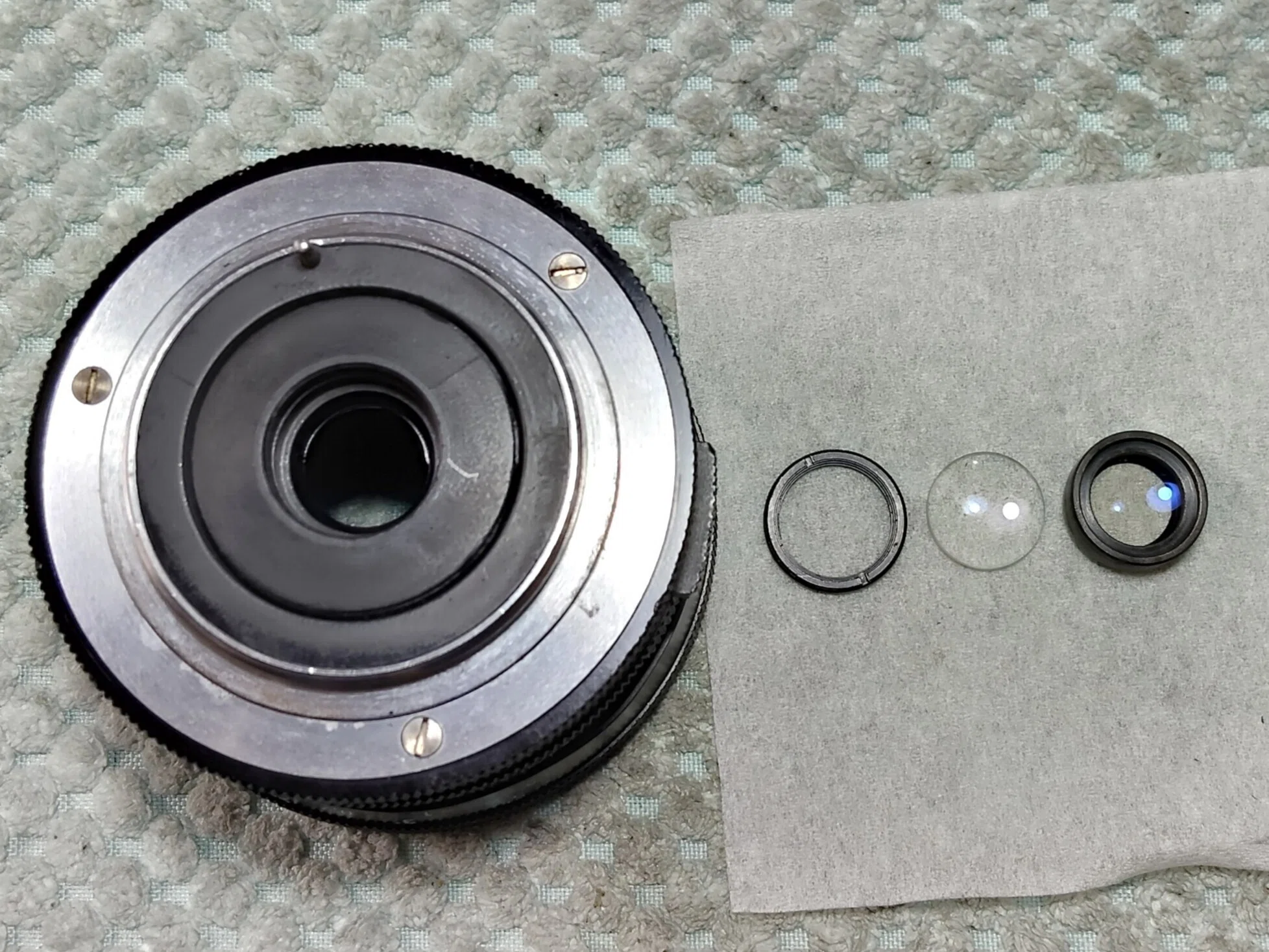 ENNA München Ennalyt 28mm F3.5の分解｜フィルムカメラ修理のアクアカメラ