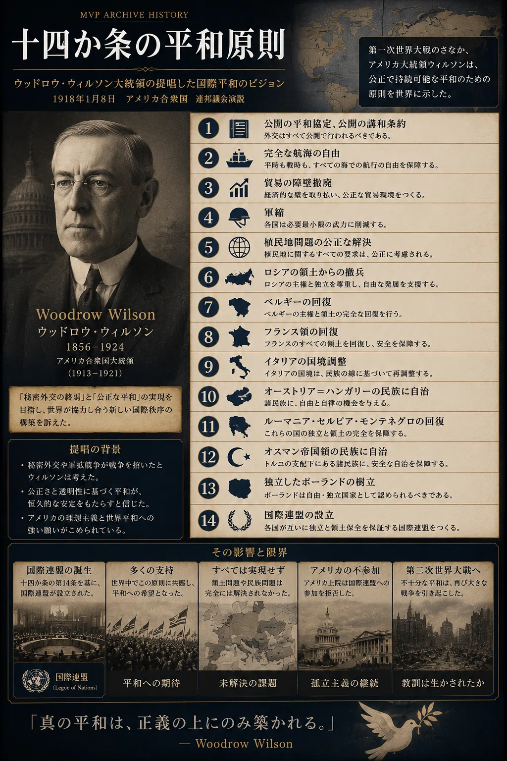ウィルソン 大統領 民族 自決