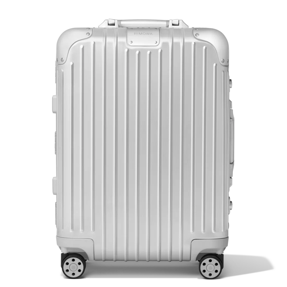 RIMOWA アルミニウム キャリーケース シルバー リモワ「Original キャビン」シルバー、3～4日の旅に選ぶアルミスーツ