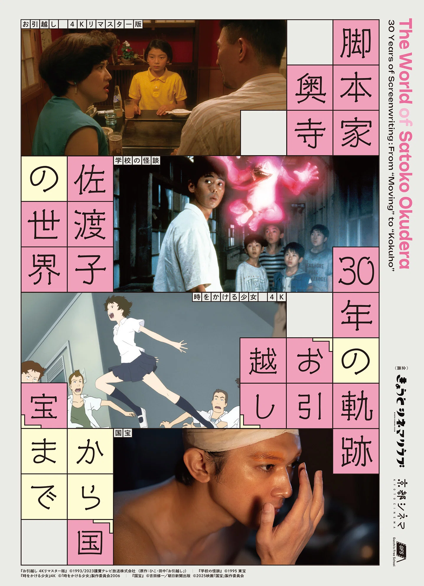 きょうとシネマクラブvol.12】＜脚本家 奥寺佐渡子の世界 30年の軌跡