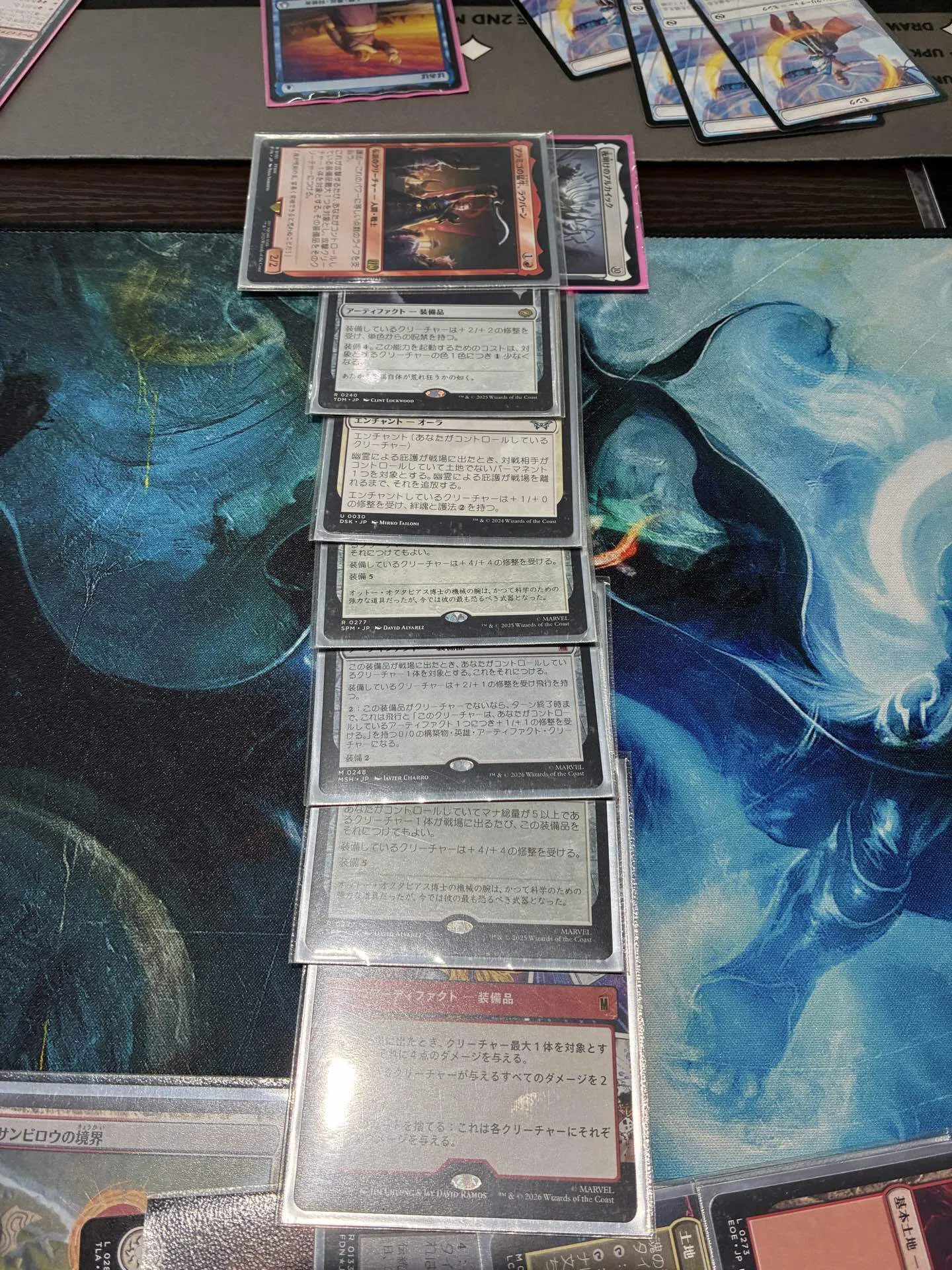 MTGスタンダード：MSH】ジェスカイの啓示と装備品デッキ｜ザット