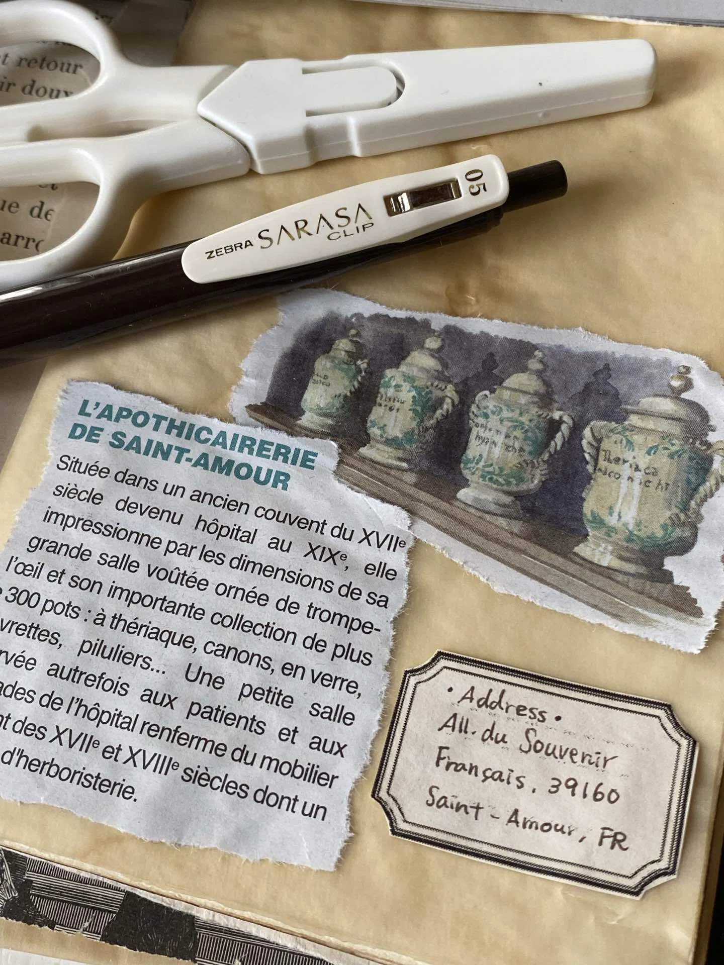 フランスのフリーマガジンでジャンクジャーナル｜めいこ＠旅するボタン屋