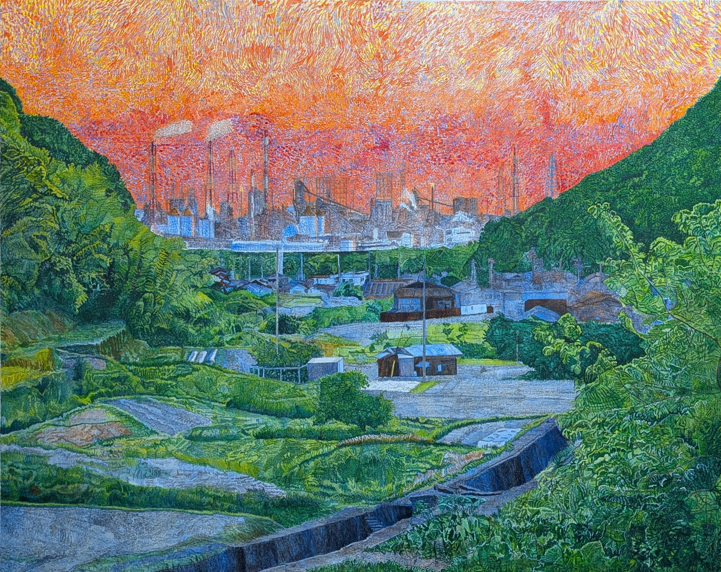 Step108】「交錯」油彩画｜瑞島 魁祐（みずしま かいゆう）
