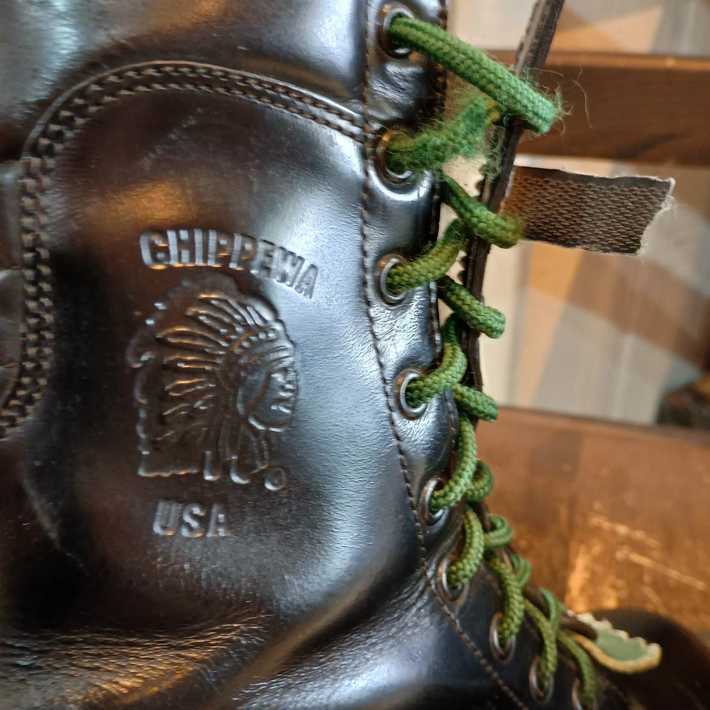 リソール/ソールカスタム】CHIPPEWAファイヤーマンブーツ+Dr.Sole