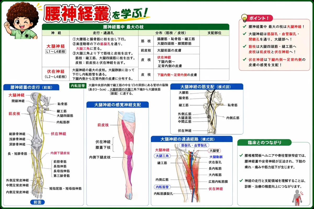[Anatomy] A Gentle Explanation of the Lumbar and Sacral Plexuses ...