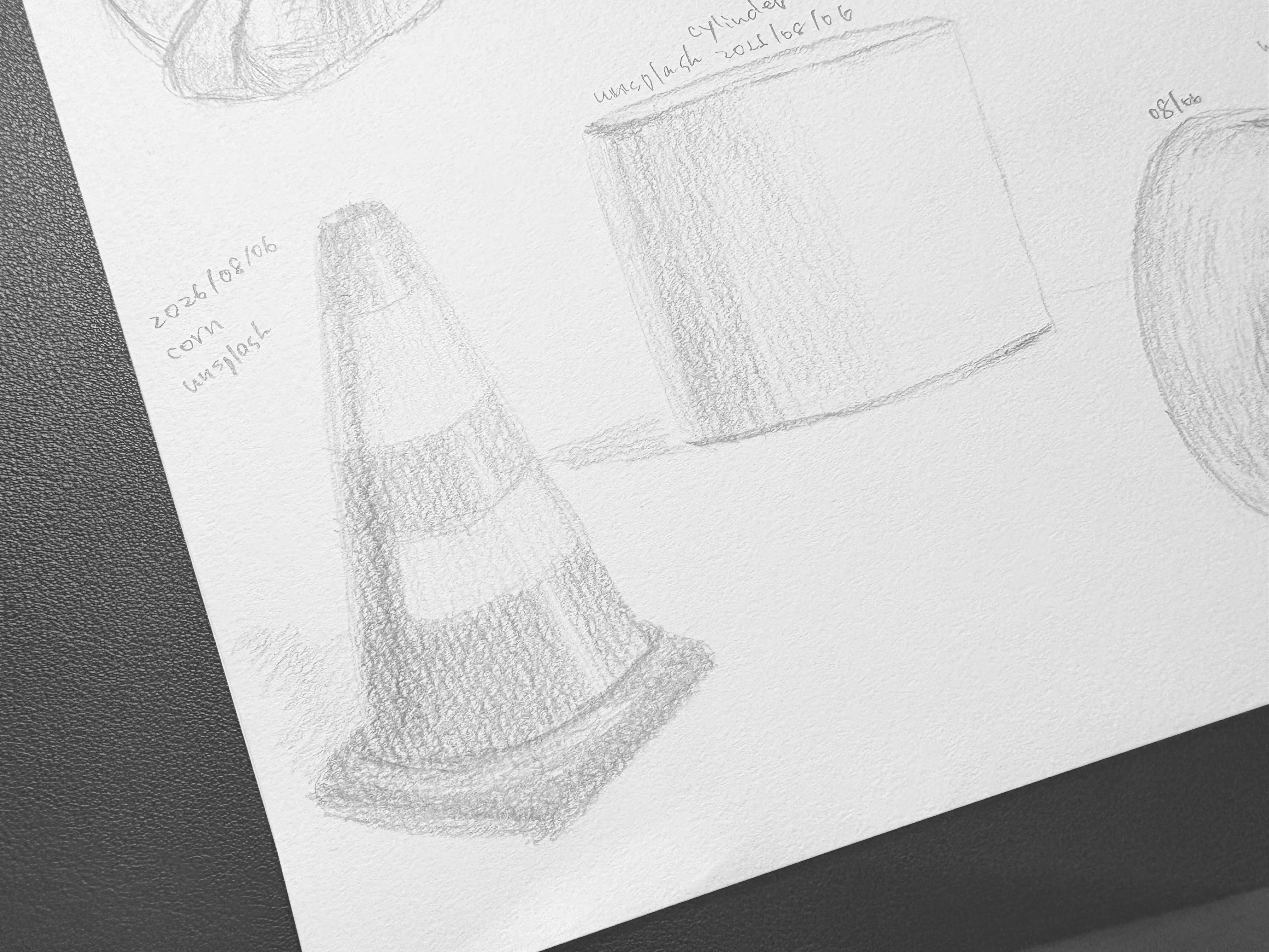 付箋に自分でかいた鉛筆画 付箋に自分でかいた鉛筆画 付箋に自分でかいた鉛筆画 付箋に自分でかい