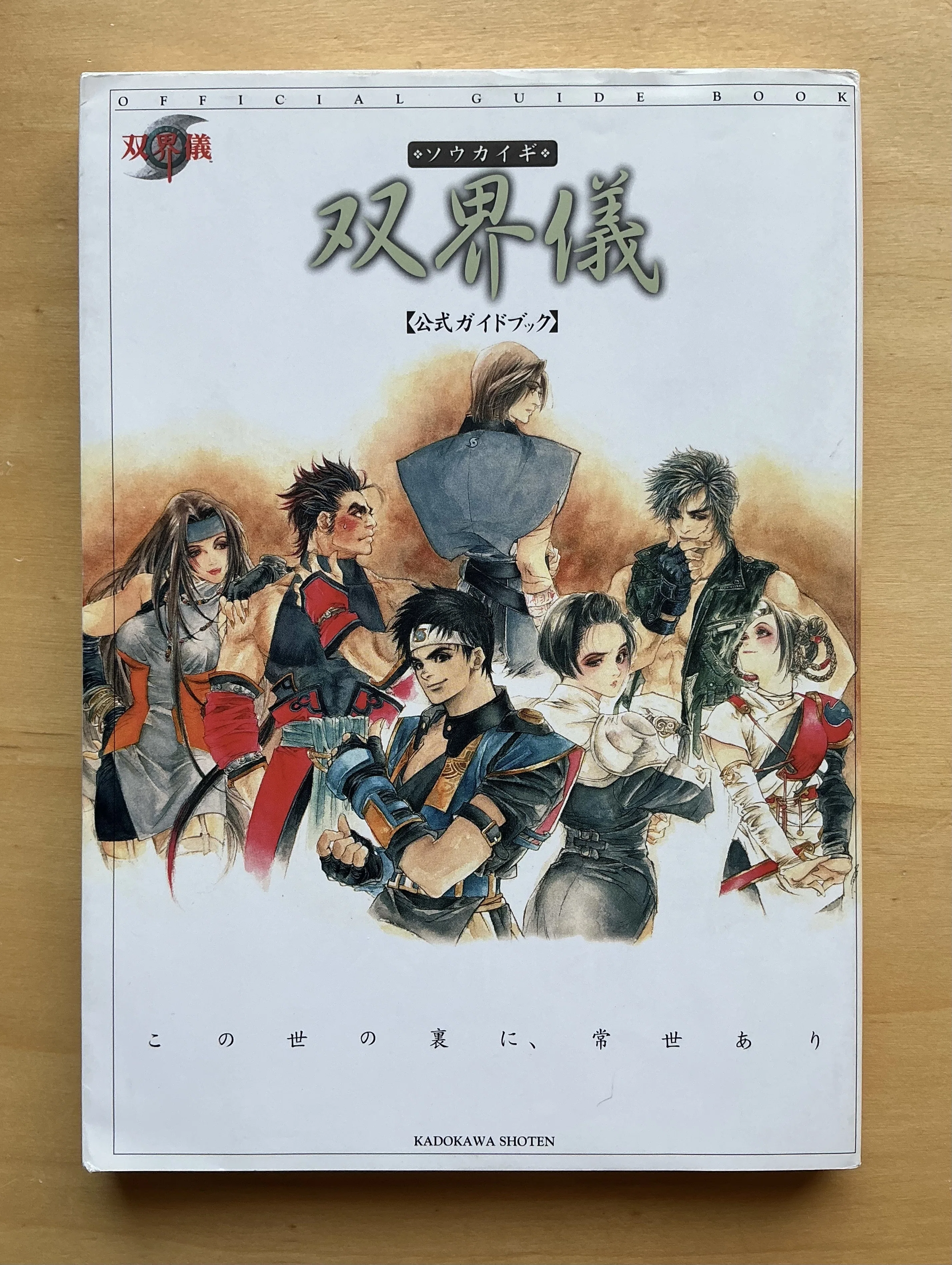 角川書店『双界儀 公式ガイドブック』（1998年）｜宇野ぬげた