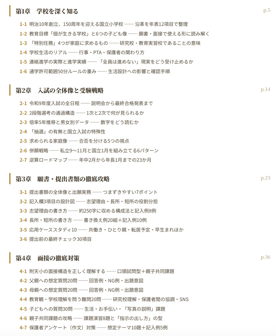 大阪教育大学付属天王寺小学校向けスクール教材、行動観察、面接セット 大阪教育大学附属天王寺小学校】お受験対策ガイド｜願書 面接 口頭試問
