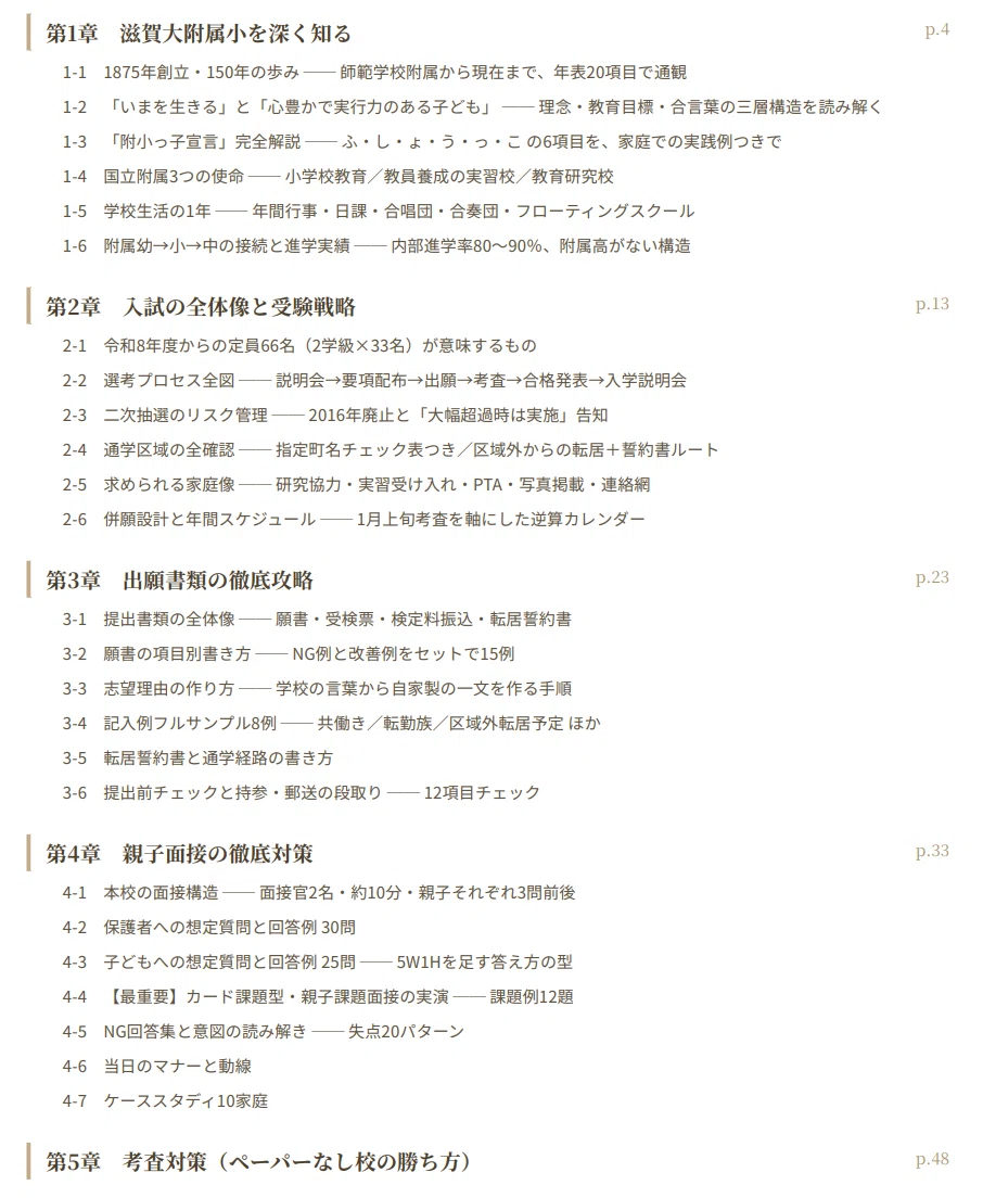 滋賀大学教育学部附属小学校】お受験対策ガイド｜願書 面接 口頭試問