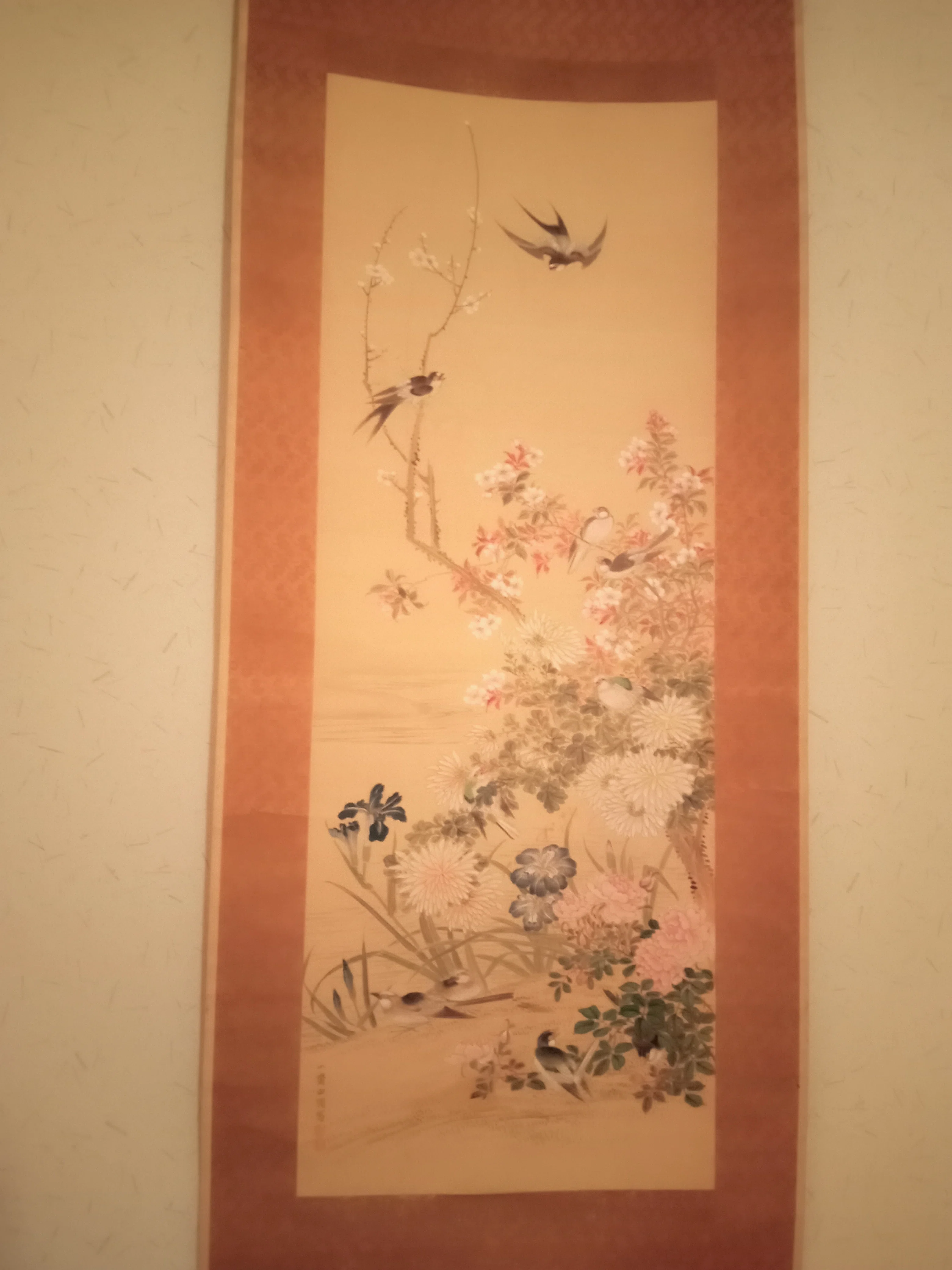 模写/田能村竹田/芦雁図/花鳥図/掛軸/名家伝来/AL-984 模写/田能村竹田/芦雁図/花鳥図/掛軸/名家伝来/AL-984 模写/田能村竹田