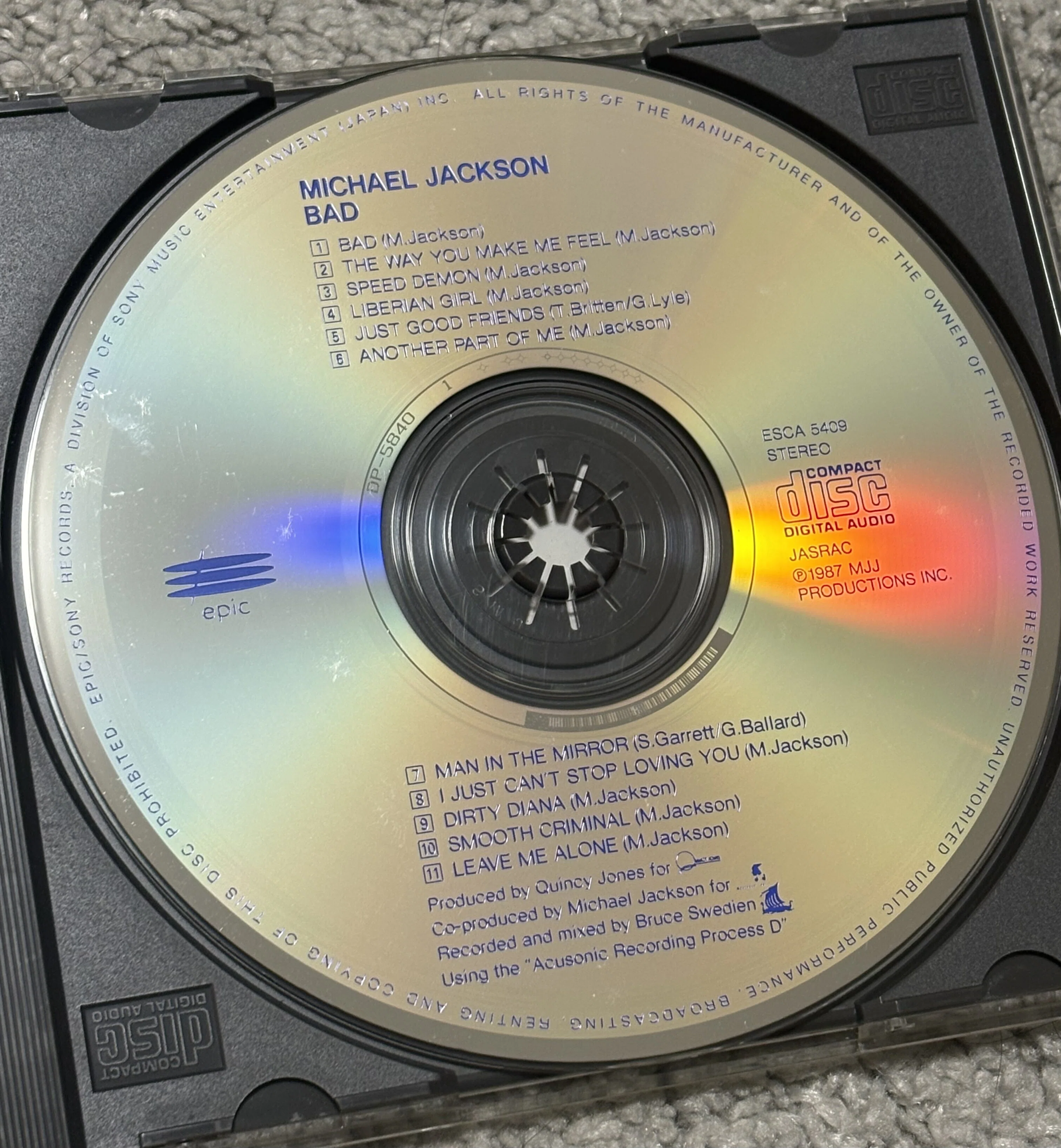マイケルジャクソン:Bad SACDレビュー“予備知識編”/収録されるのは
