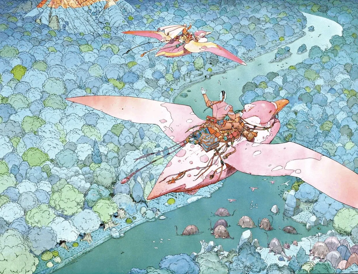メビウス（ジャン・ジロー）アートワークMoebius（Jean Giraud）｜miya