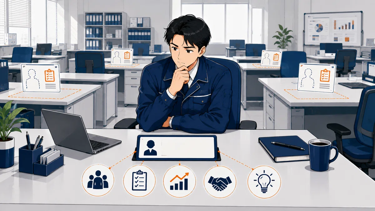 部下がいなくても、管理職の仕事はある。会社の裏設定 #116|コトログ