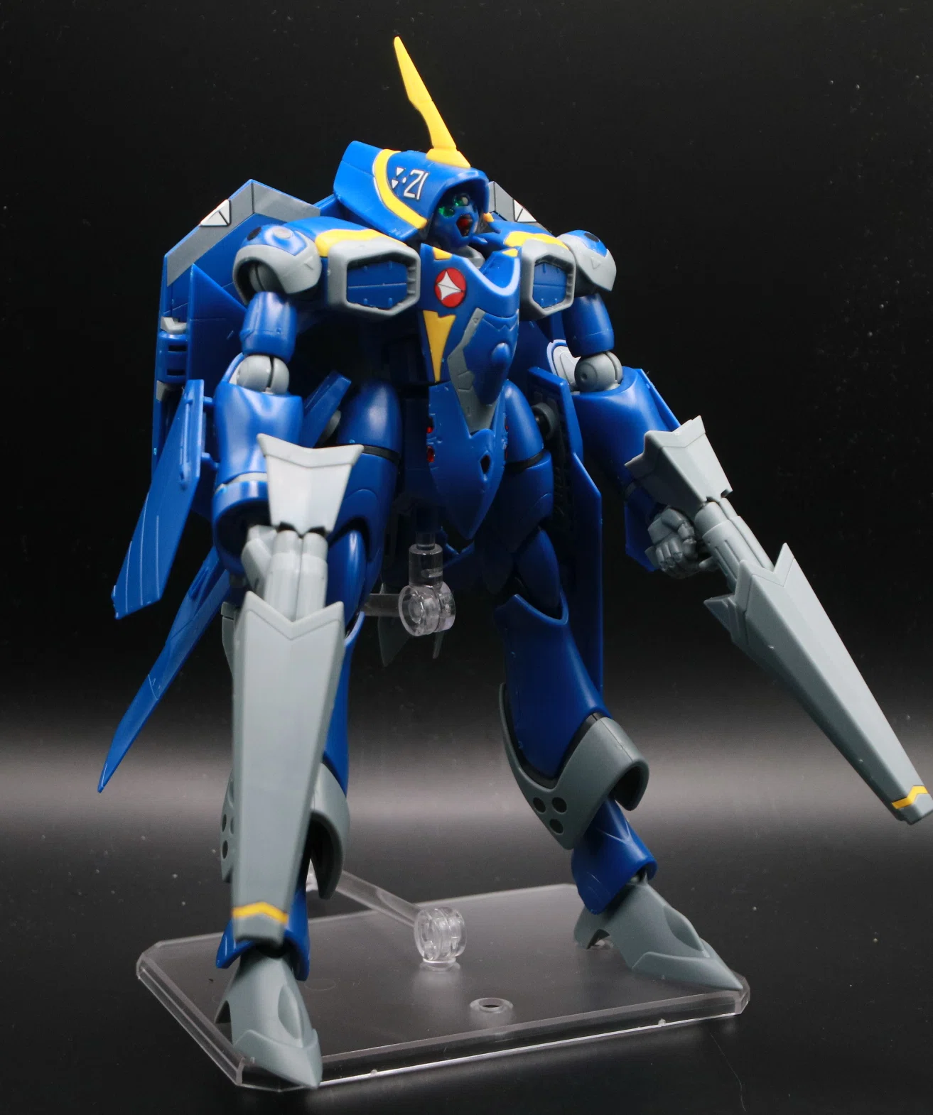 BANDAI HG MACROSS PLUS 1/100 YF-19 & YF-21 ネーマーシール作例ほか
