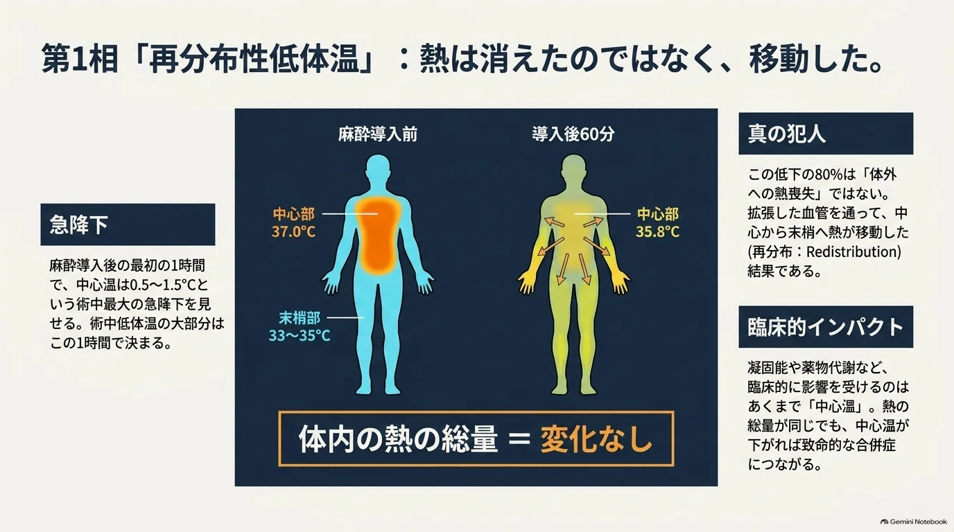 周術期の体温管理：なぜ低体温になるのか、どう防ぐか｜麻酔科M