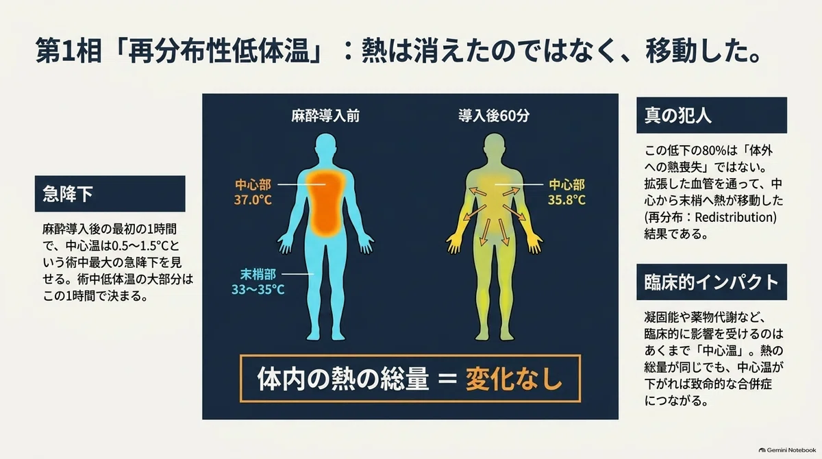 周術期の体温管理：なぜ低体温になるのか、どう防ぐか｜麻酔科M