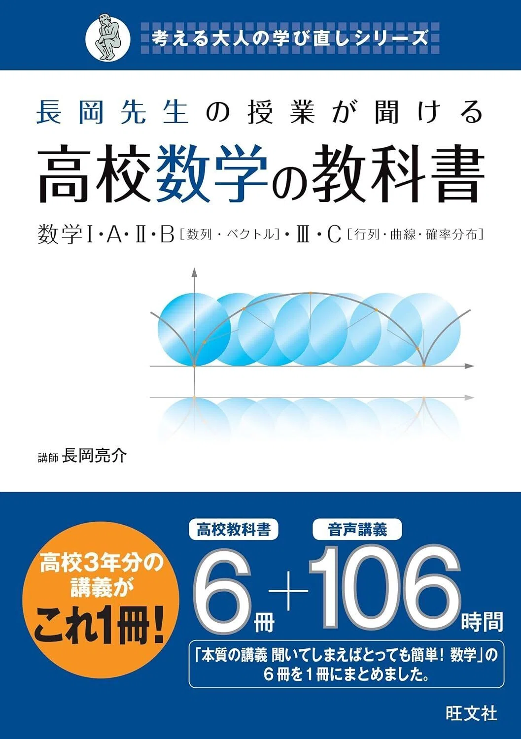 数学『長岡の教科書』シリーズ｜杜のくま
