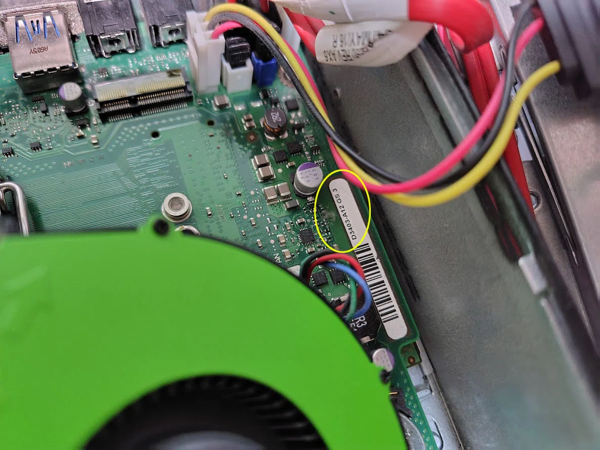 ESPRIMO Q556/M BIOS Recovery Procedure - D3403-A1 / Recovery