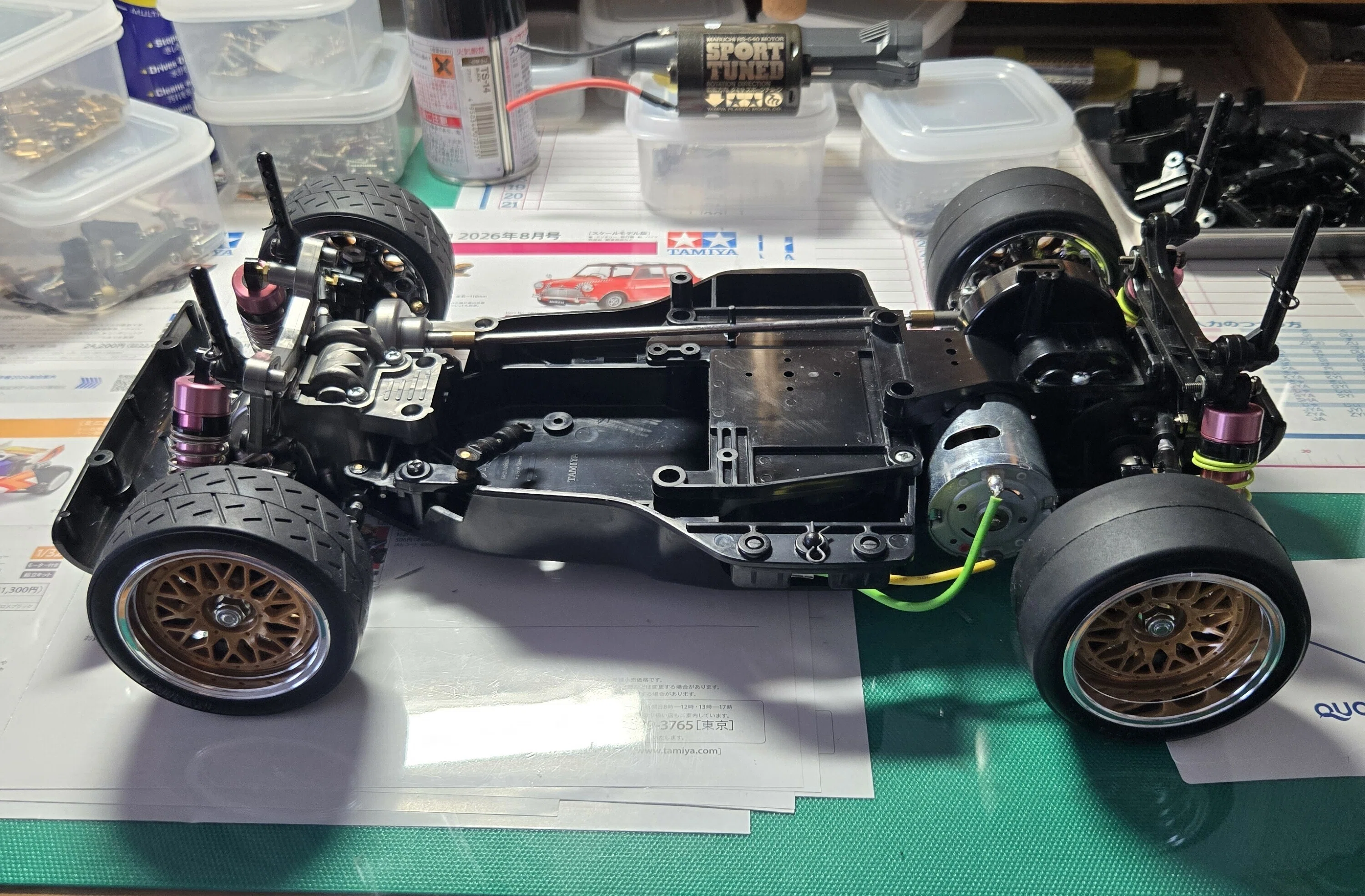 ポルシェ934用シャーシ製作(2)｜はっちゃぶろう