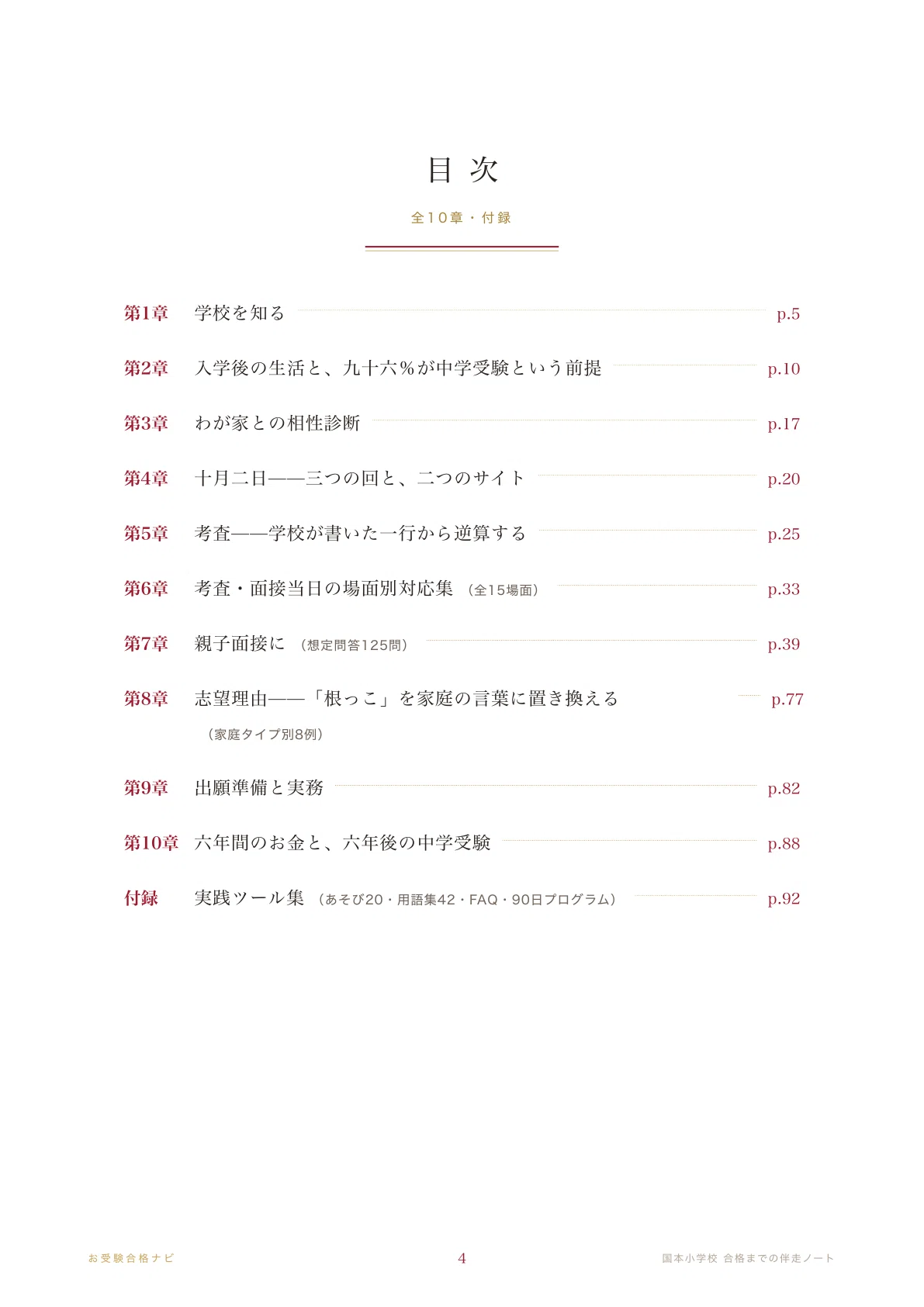国本小学校】面接・入試対策 想定問答125問｜一度受けたら次の回は受け