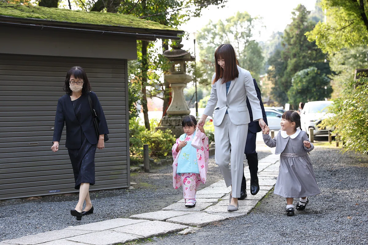 京都 松尾大社 七五三 出張撮影