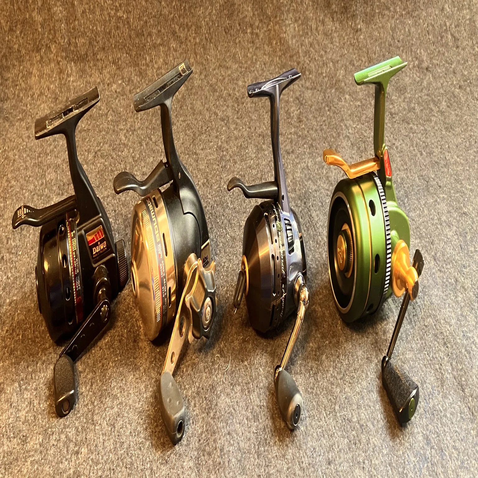 baby brush hog fishing lure Zoom 4in Green Pumpkin Blue Flash gift Pattern:Red White & Black Braided Fishing Line / but also is gaining