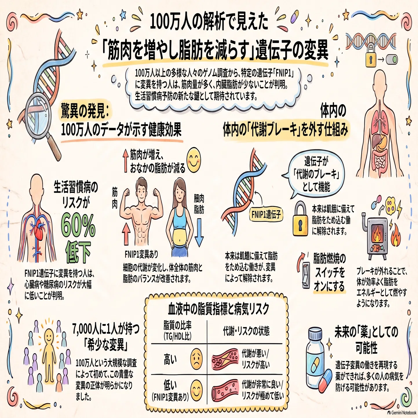 隠された遺伝子の真実